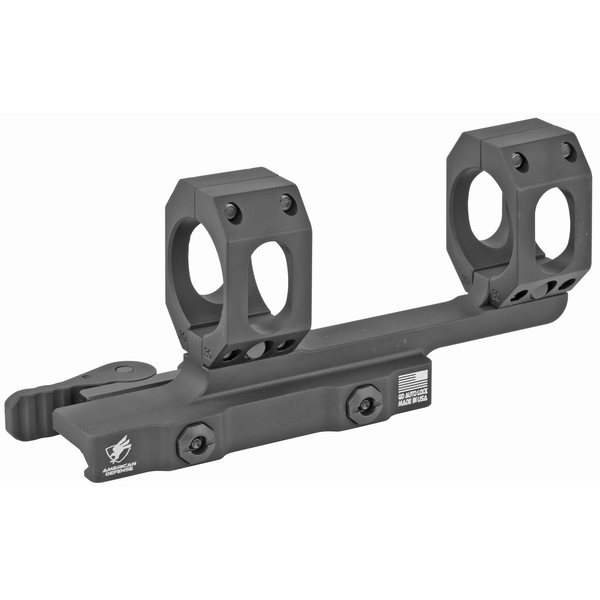American Defense Manufacturing AD-RECON 30mm Dual Quick Release Scope Mount for Picatinny Rail