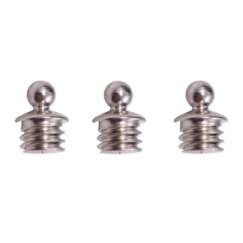 Bradley Gunsight Brass Skirted Bead 1/16 3-56 TPI Universal Shotgun Bead 3-Pack