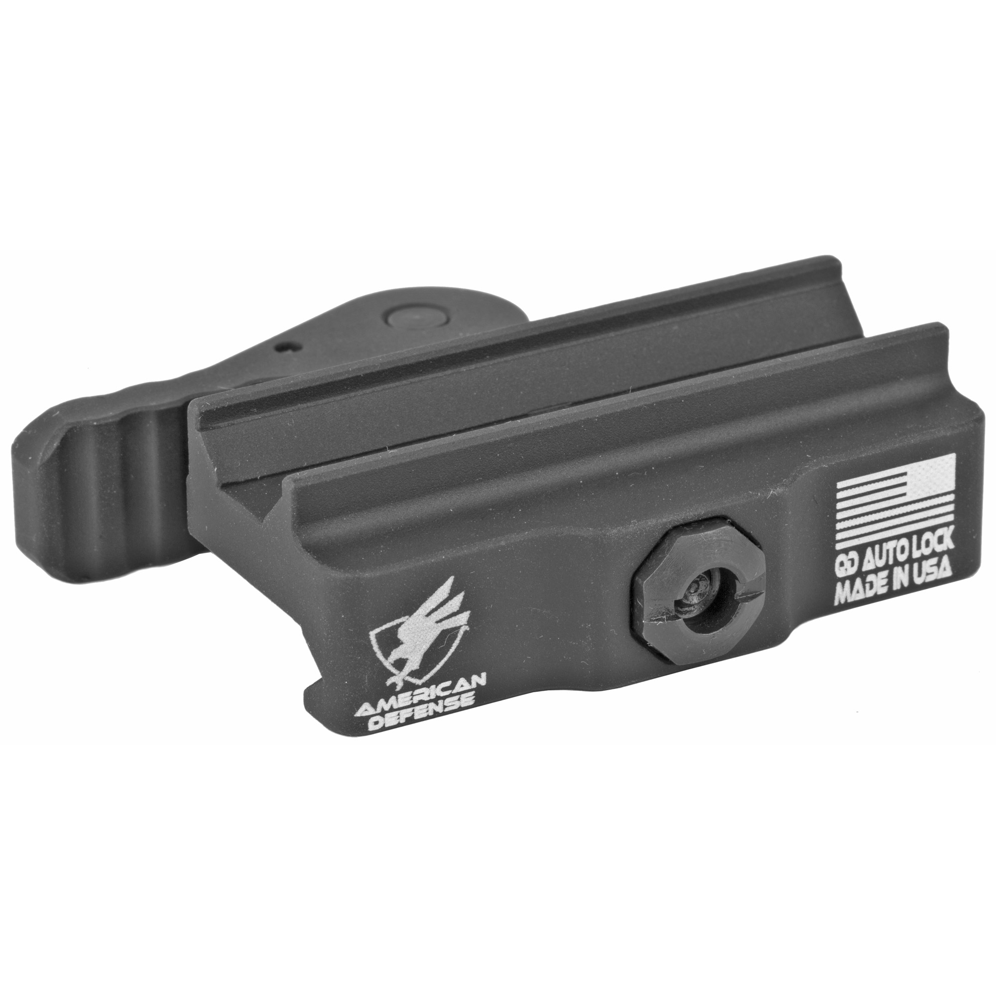 American Defense Manufacturing Am Def Med Base Fits Mini Acog Aimpt Quick Release Picatinny Mount