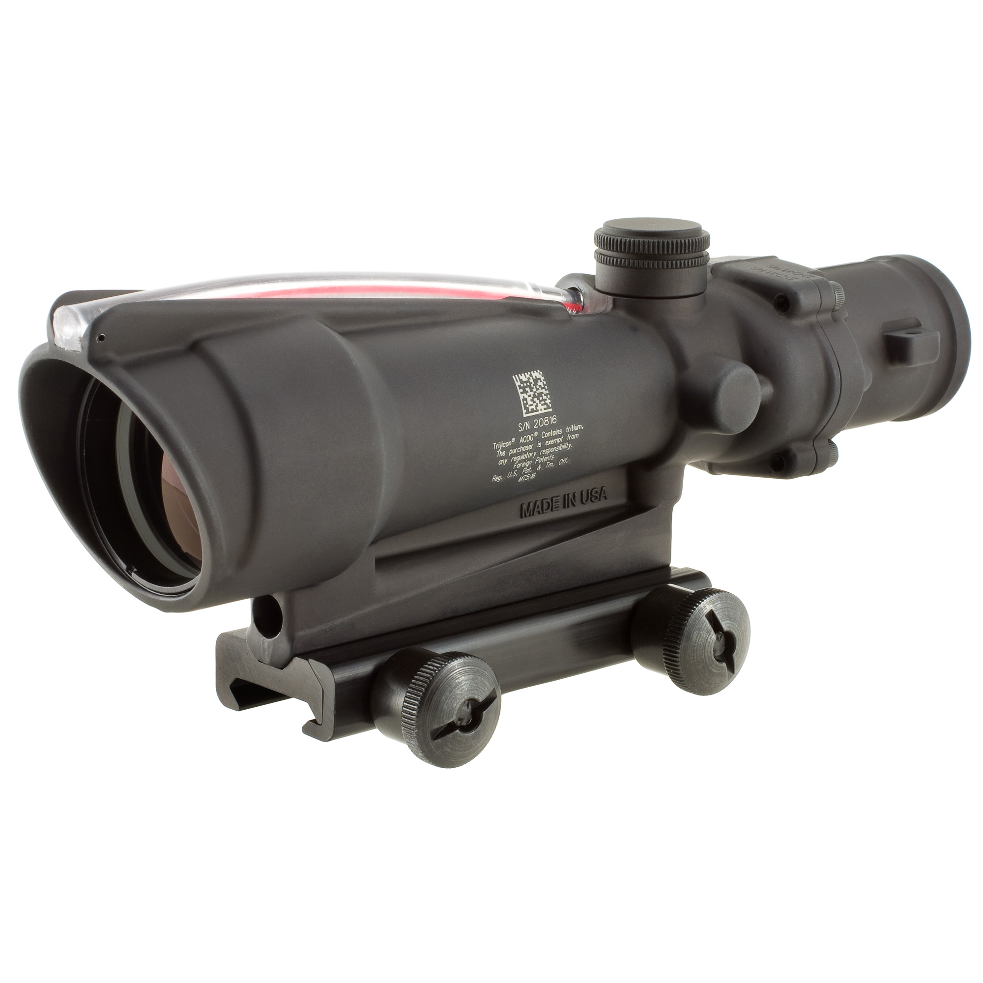 Trijicon Acog 3.5x35 Red Xhr .223 Red Crosshair Rifle Scope with Ta51 Mount