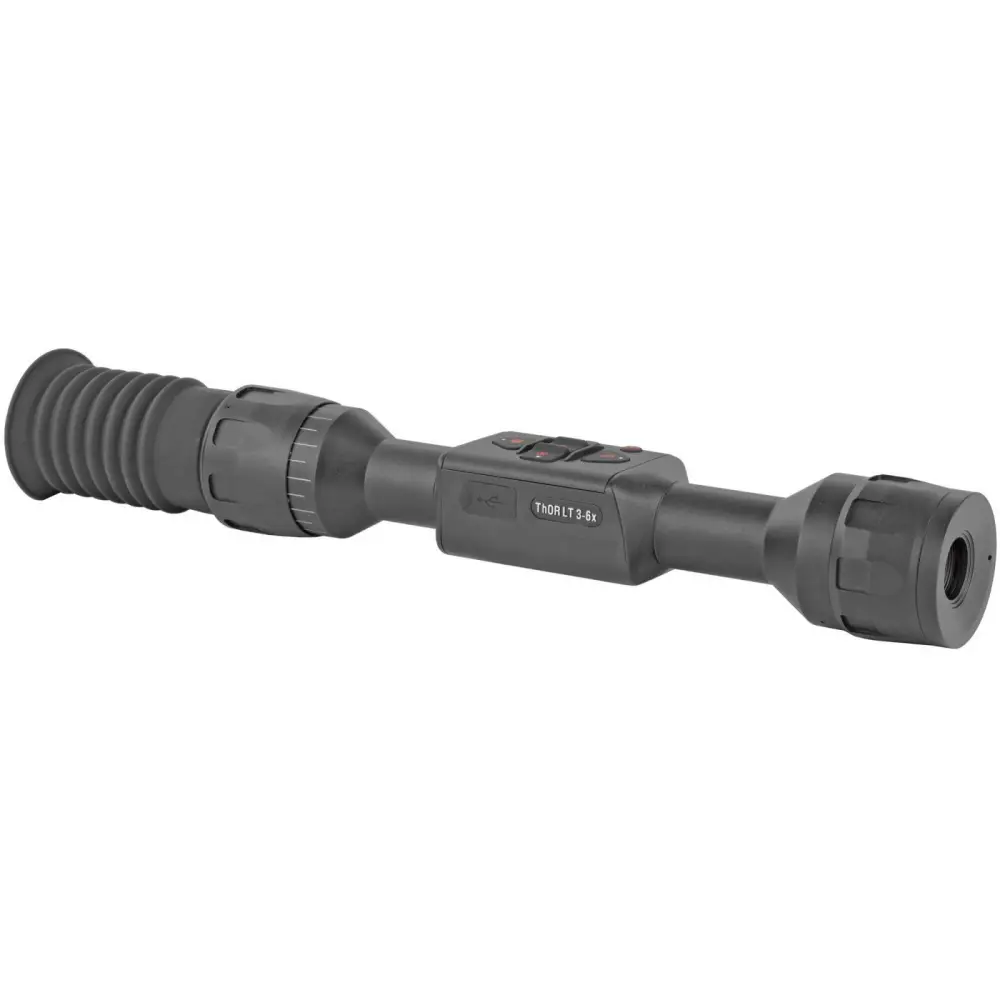 Atn Thor Lt 320 3-6x Thermal Rifle Scope 30mm Mount USB-C 10+Hr