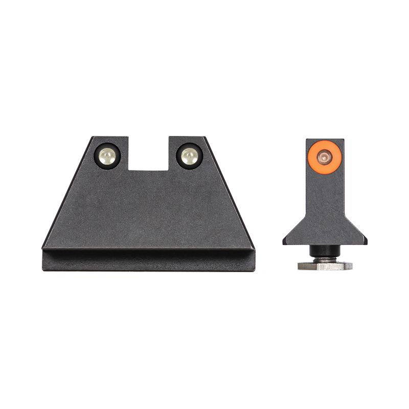 Night Fision Suppressor Height Glock Night Sight Set Orange Front Rear