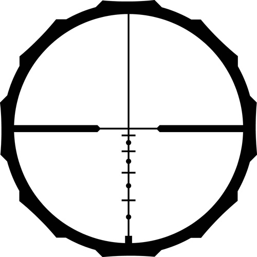 Crimson Trace Hardline Riflescope 3-9x40 BDC Reticle for .223 5.56