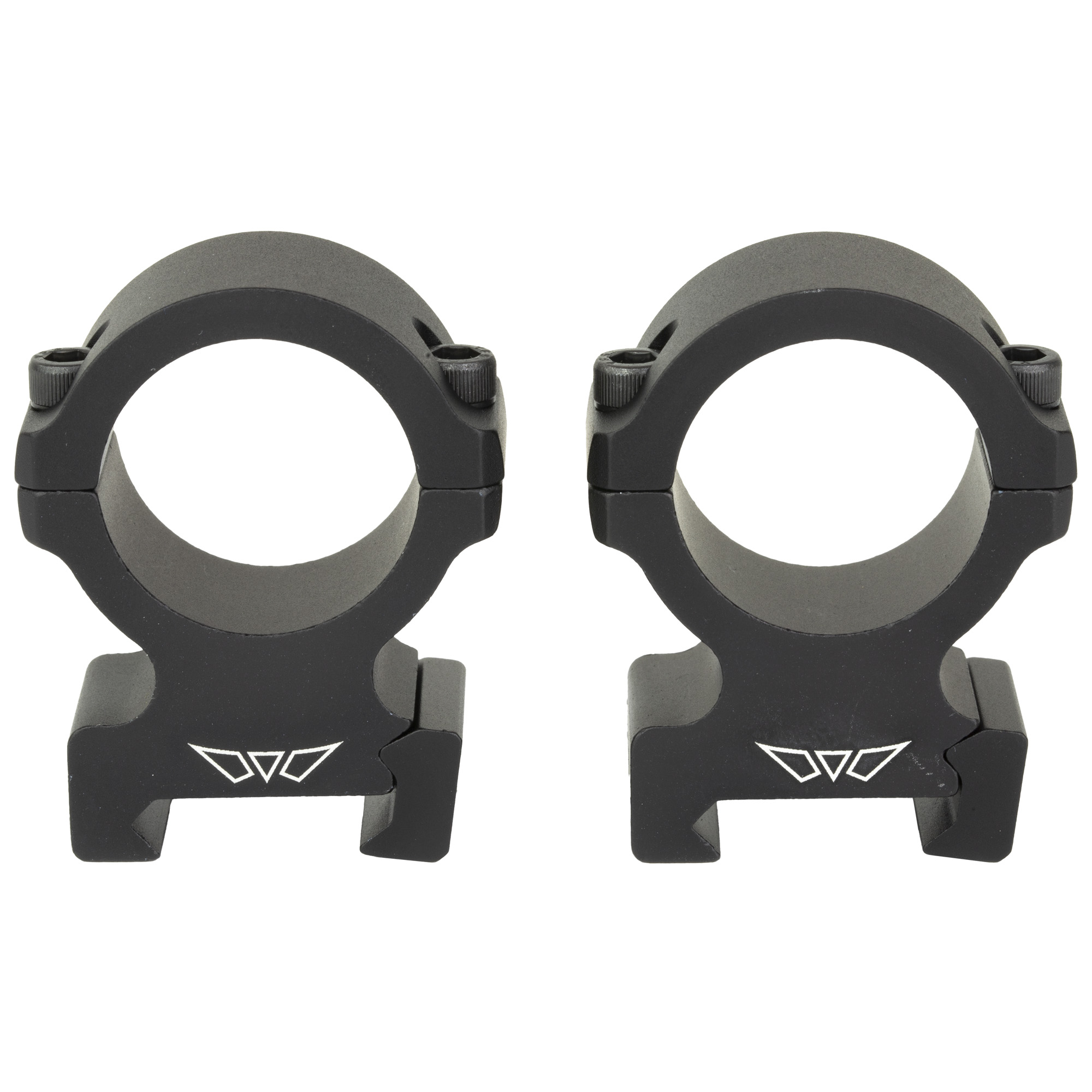 Warne Vapor 1in High 0 MOA Horizontal Rings Picatinny STANAG 4694