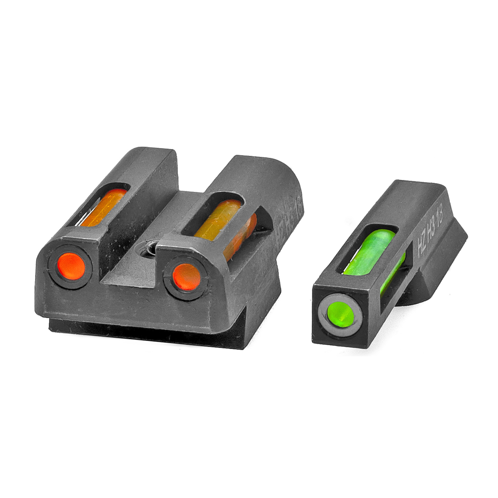 Hiviz H3 NS Cz 75 85 P01 Front Rear Sights Green Orange