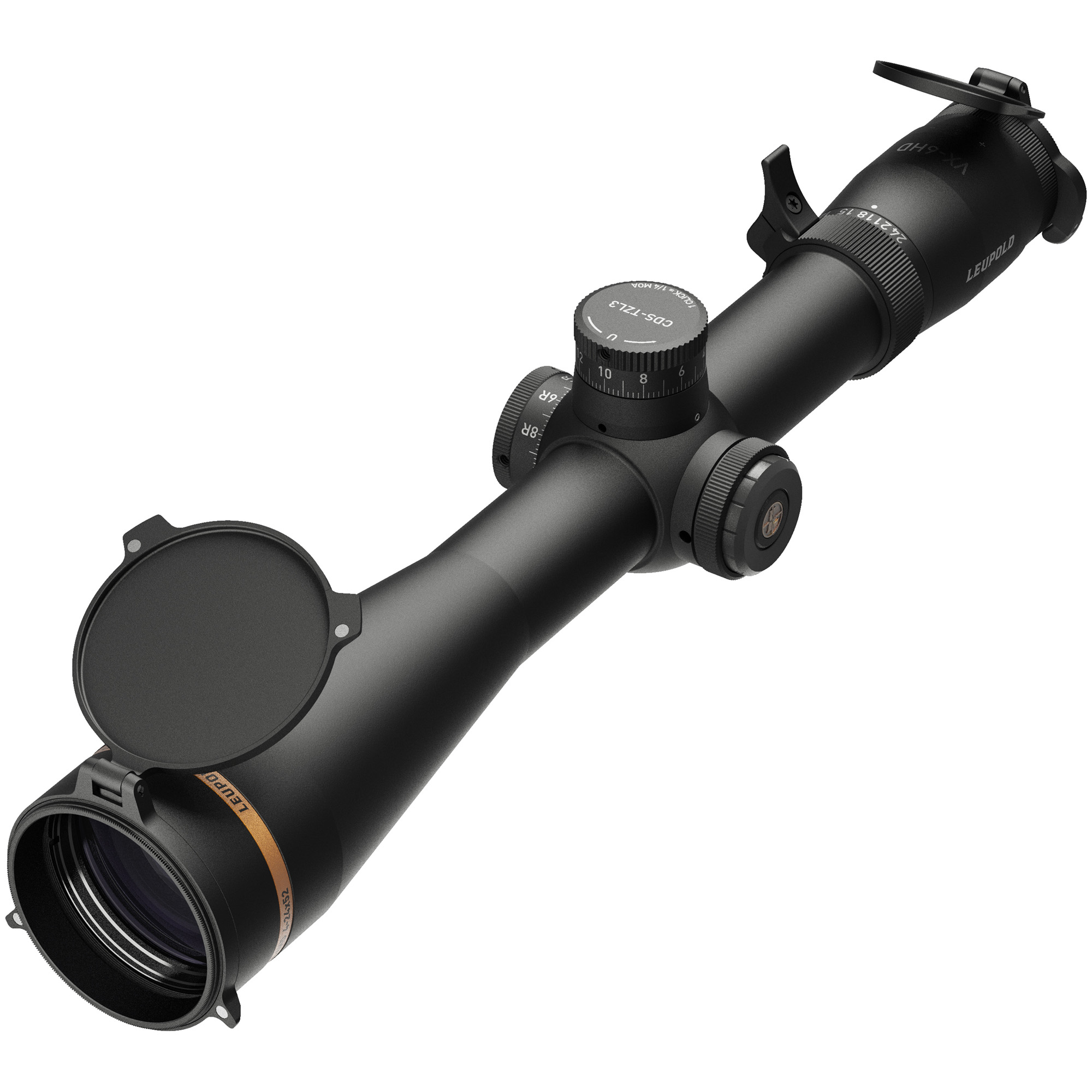 Leupold VX-6HD Rifle Scope 4x24x52mm CDS ZL2 Side Focus Illuminated FireDot Duplex