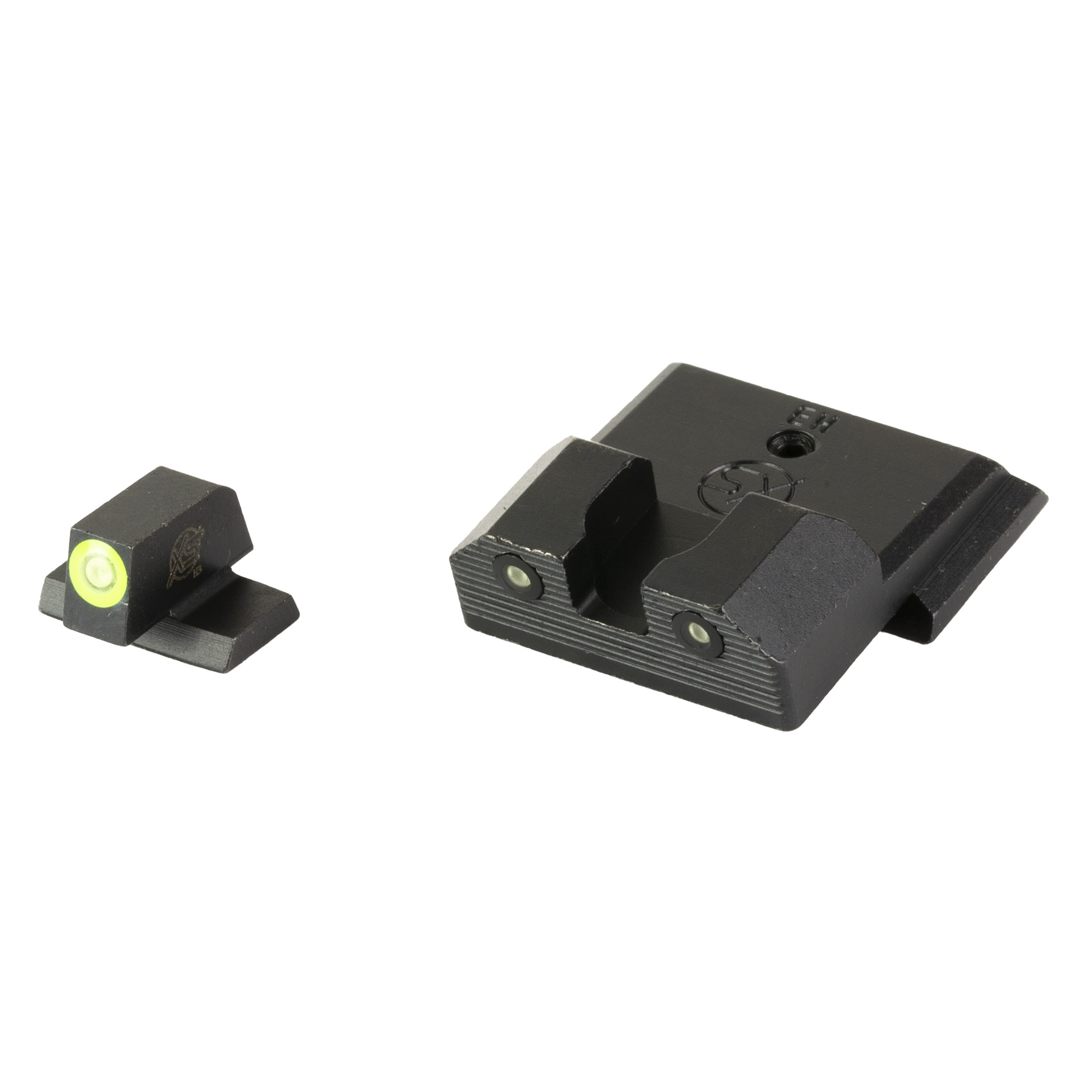 XS Sights R3D 2.0 Night Sights for SW M P Full Size Compact Green Tritium Front Rear Standard Height