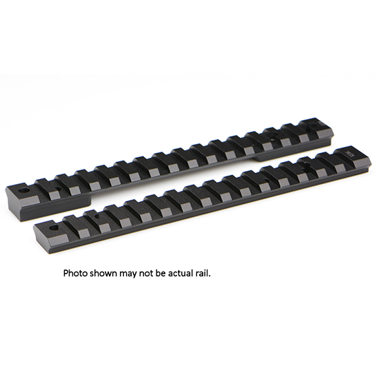 Warne 767720MOA Winchester Model 70 WSM Mountain Tech Tactical Rail Black Anodized Short Action 20 MOA