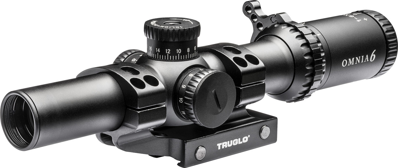 Truglo Omnia Tactical Scope 30mm 1-6x42 IR Mil Illuminated Apt Reticle