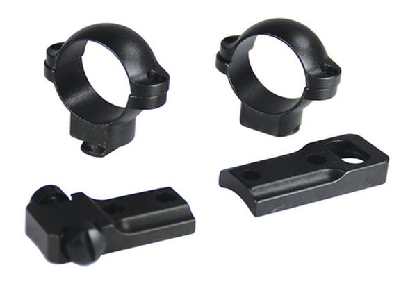 Leupold Standard Mount Combo Paks Savage 10/110 Round 1 High Two Piece Set Weaver Rings