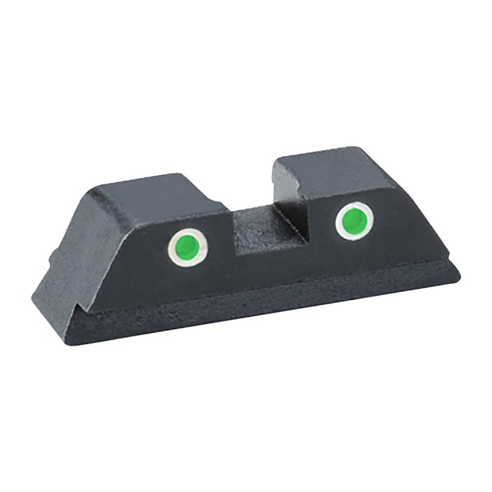 AmeriGlo Classic Rear Tritium Green Glock 39 Sights