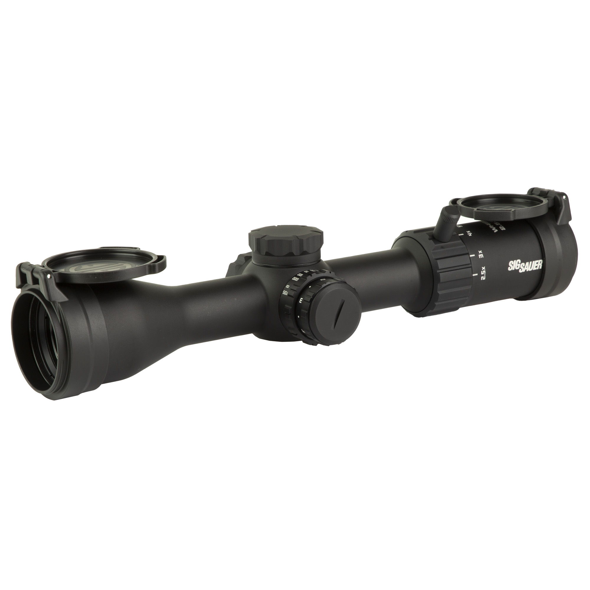 Sig Sauer Whiskey 4 Rifle Scope 2.5-10x42mm Hellfire Quadplex Reticle