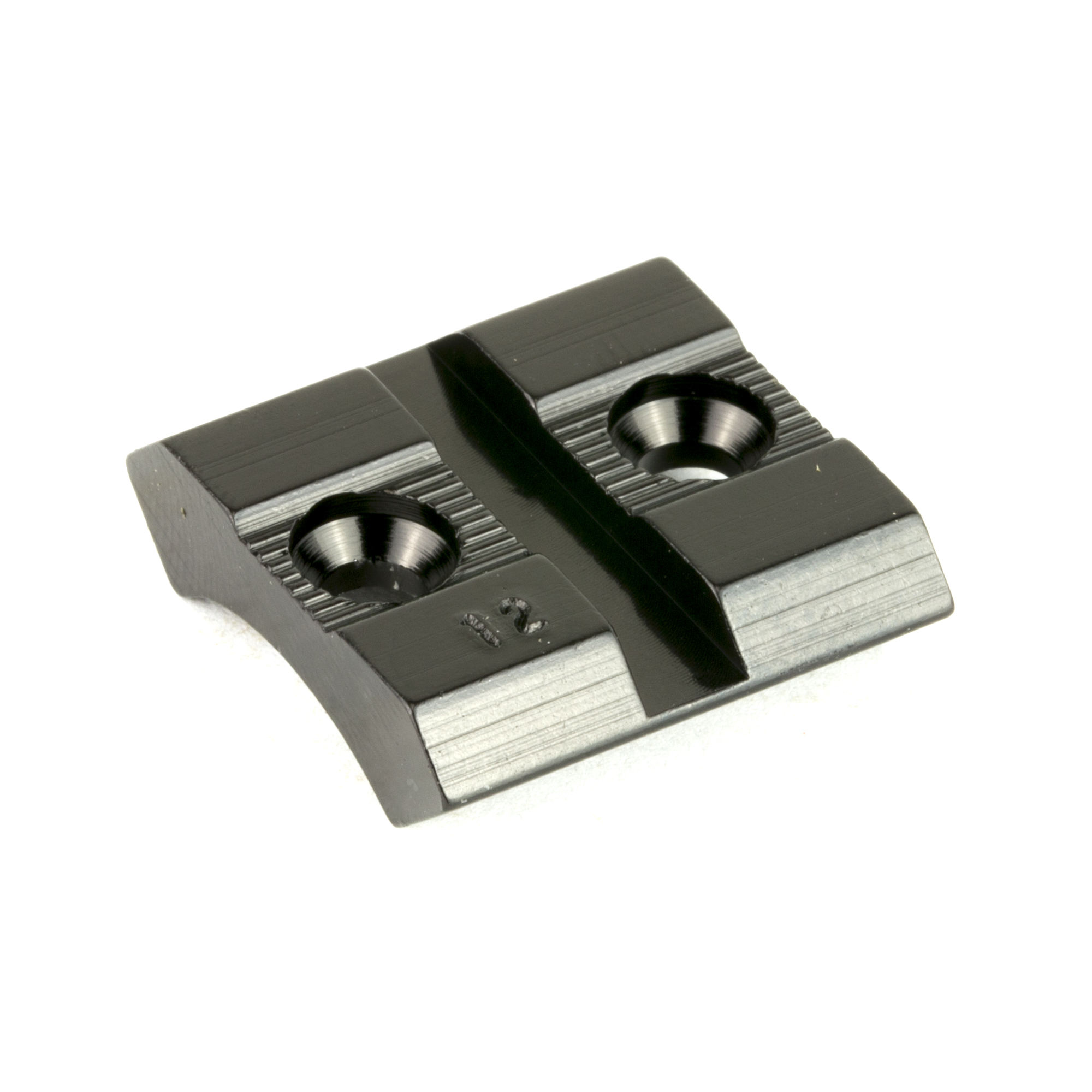 Weaver Top Mount Scope Base 12 Aluminum Gloss Finish Compatible with Most Firearms