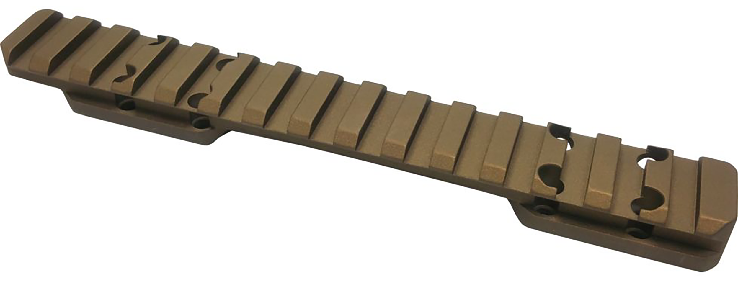 Talley Manufacturing Picatinny Rail 20 MOA Burnt Bronze Fits Browning X-Bolt Hells Canyon
