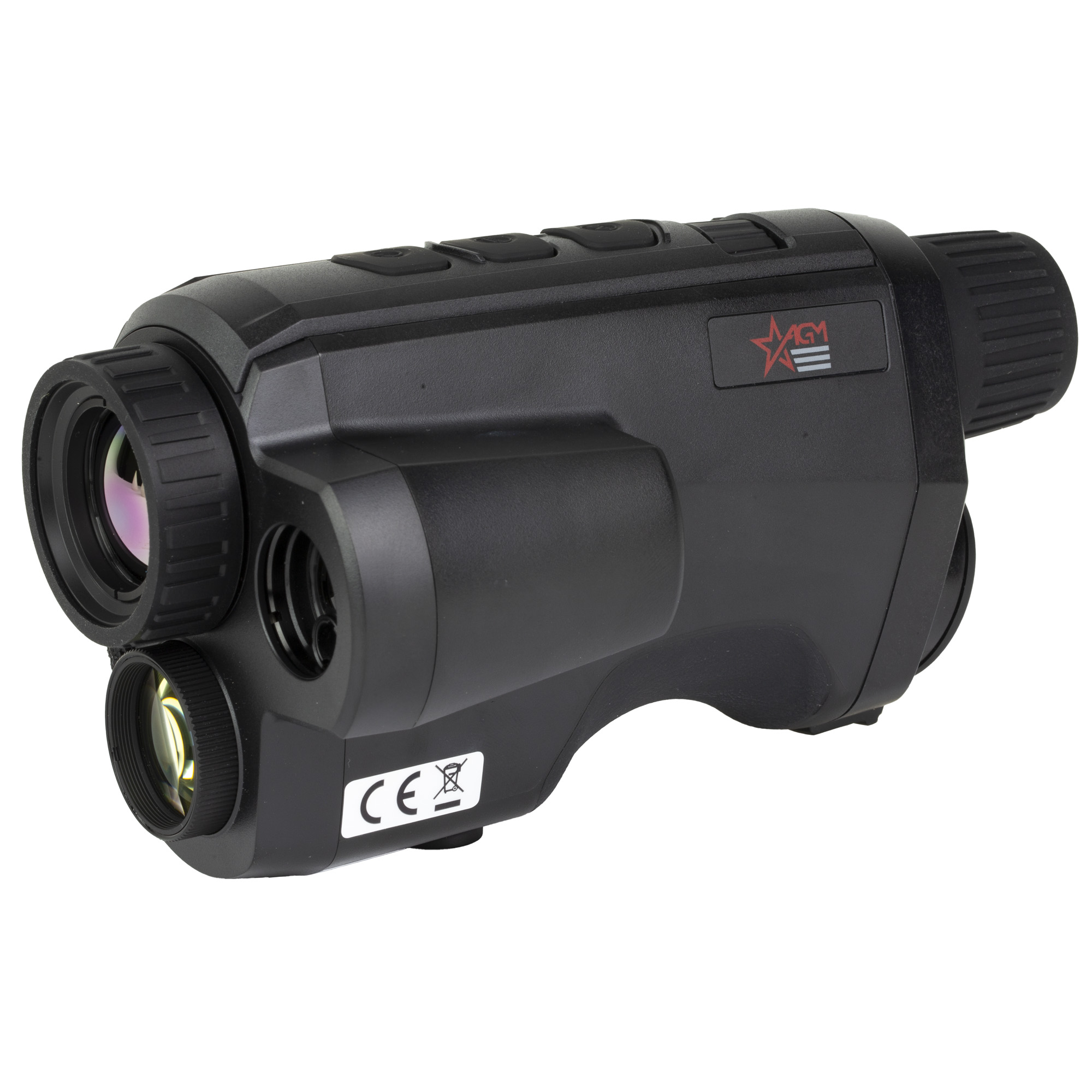 AGM Global Vision Fuzion LRF TM25 384 Thermal Monocular 2.5 to 20x 384x288 Laser Rangefinder