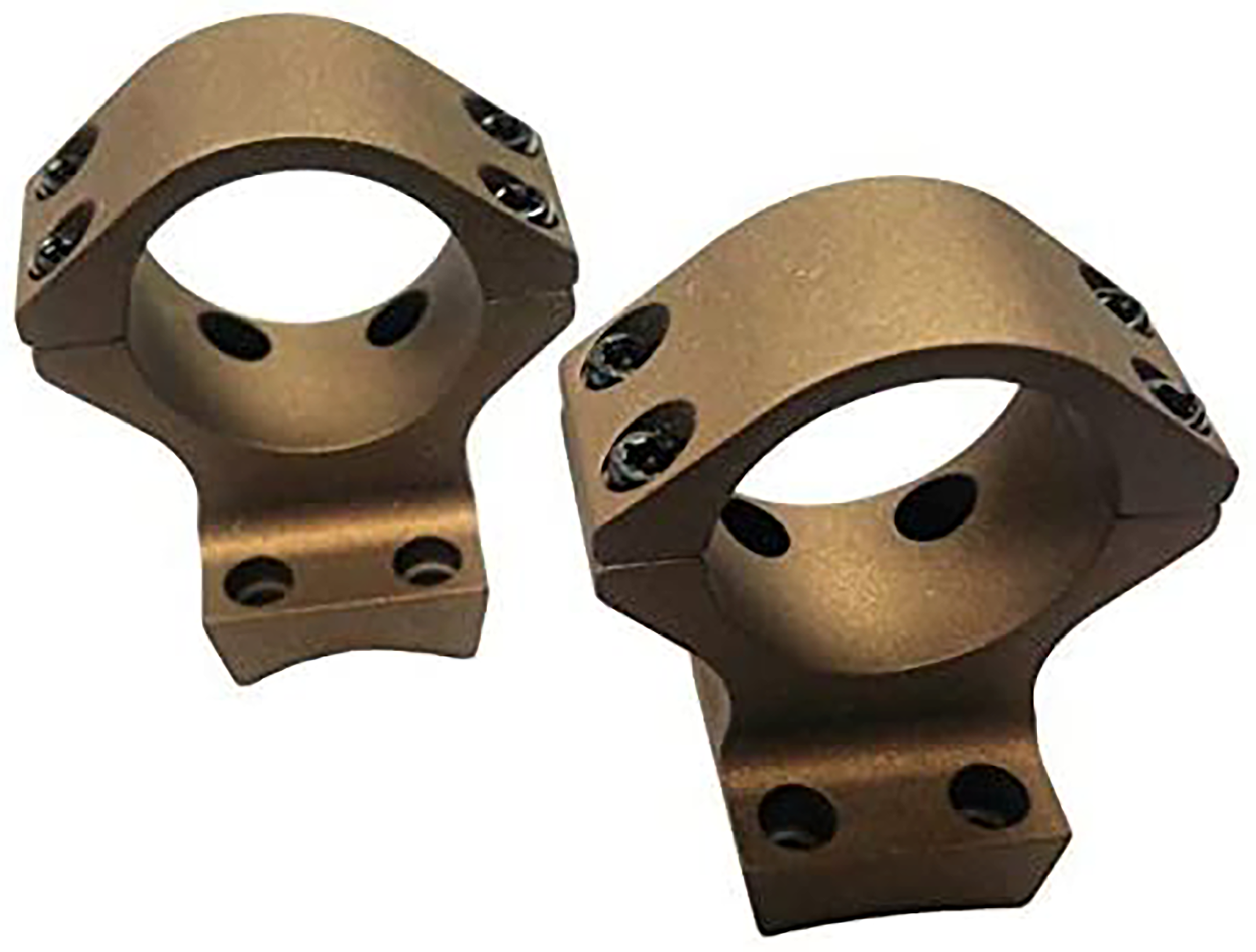 Talley Manufacturing Browning XBolt 34mm Scope Mount Ring Combo 0 MoA Hell's Canyon Burnt Bronze