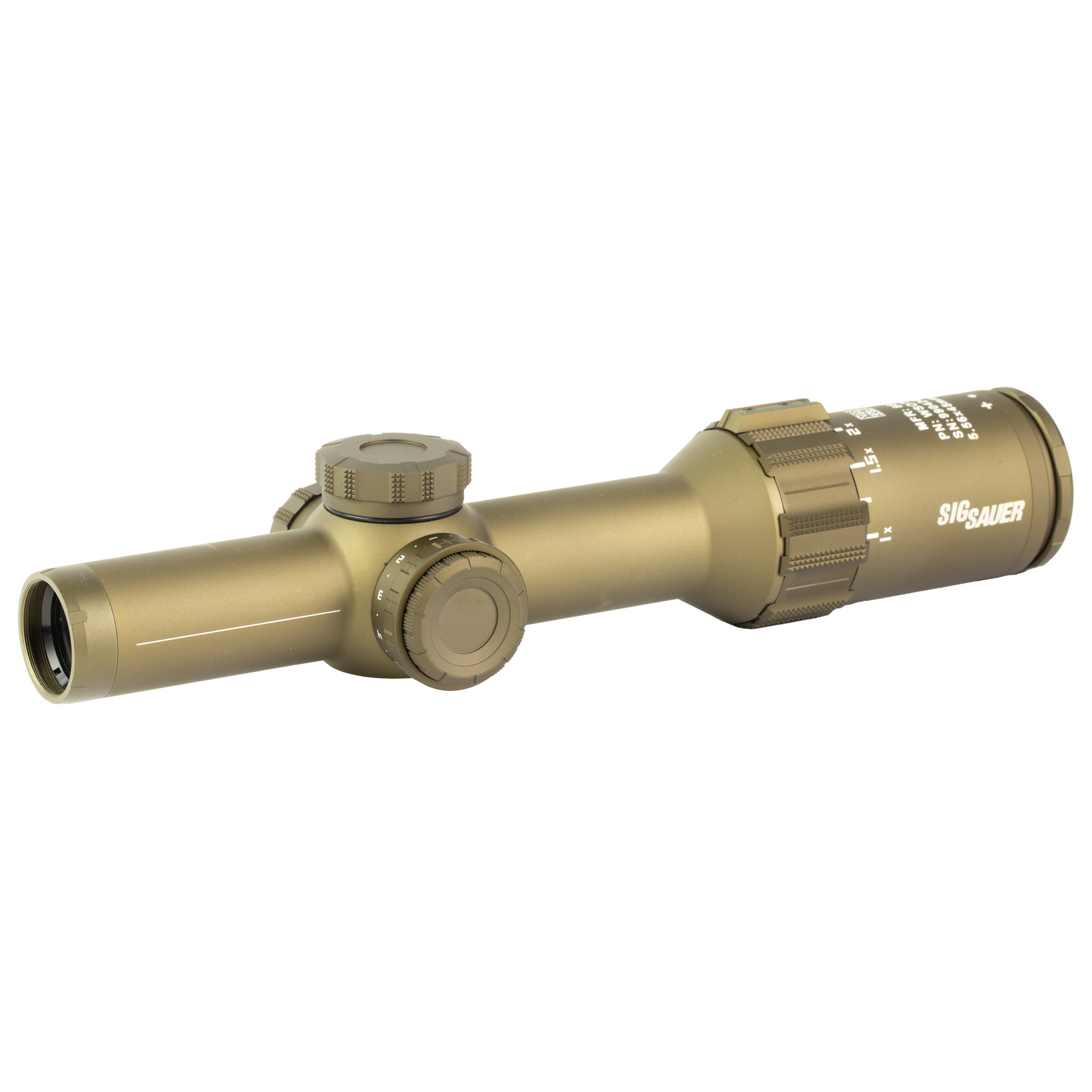 Sig Sauer Tango6T 1-6x24mm Illuminated DWLR-556 Reticle 30mm Tube Flat Dark Earth