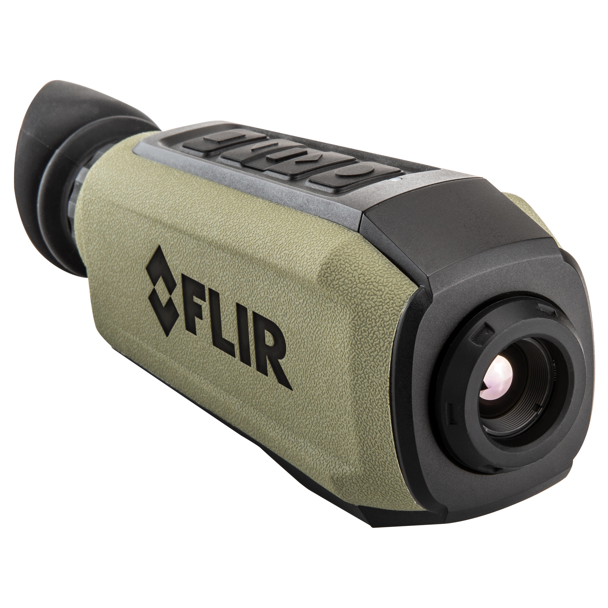 Flir Scion Monocular 266 640 60Hz 18mm GPS WiFi IP67 Matte Green 1-8x