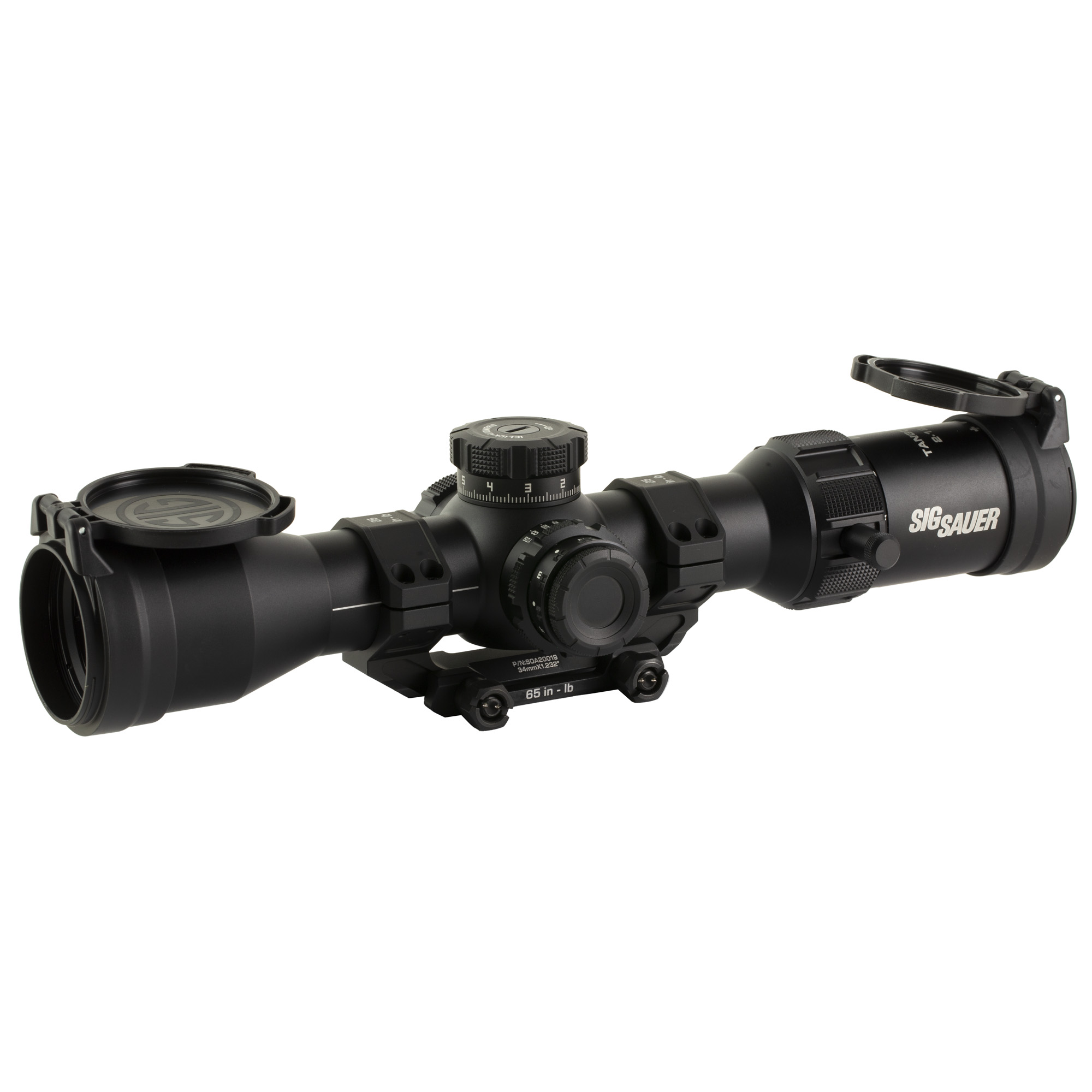 Sig Sauer Tango-MSR 2-12x40mm Rifle Scope 34mm Tube Illuminated MRAD Reticle