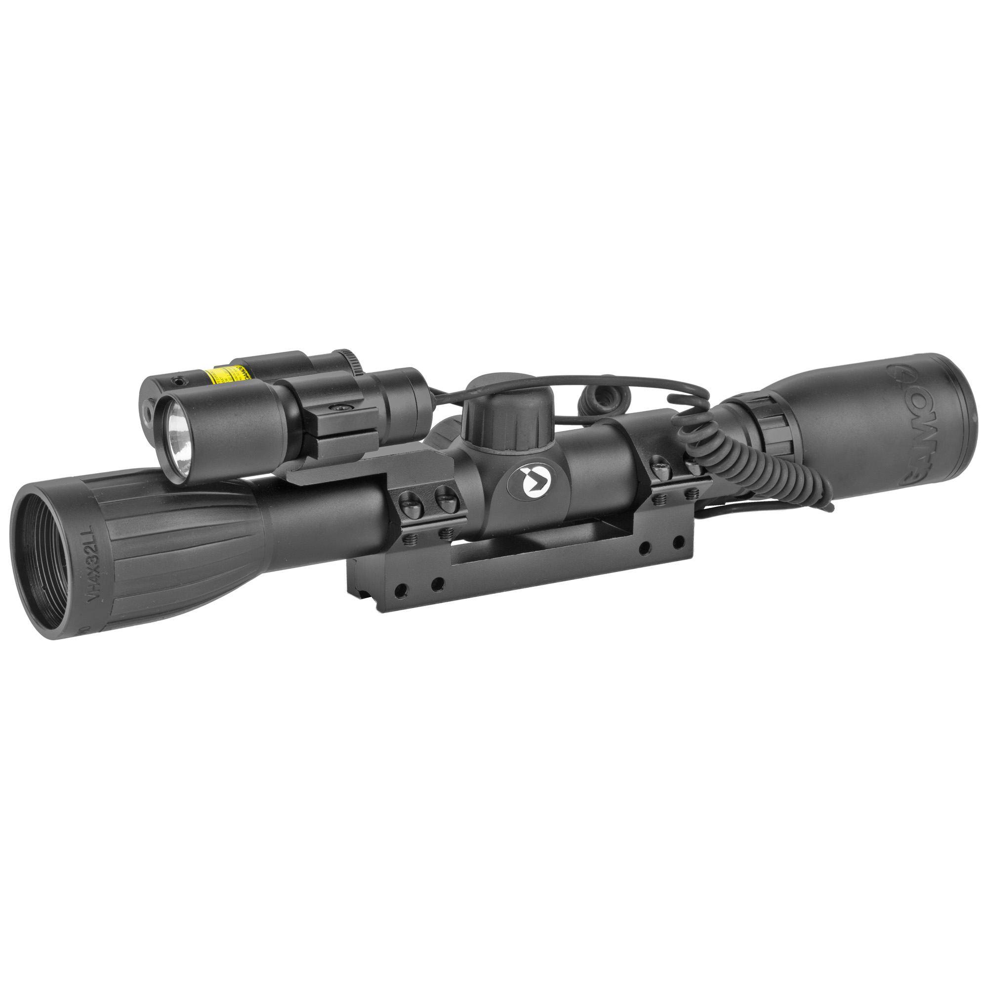 Gamo Varmint Hunter 4x32 Scope with 1in Mount Light Laser