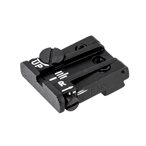 L.p.a. Sights Glock 35 Adjustable Rear Sight U Notch