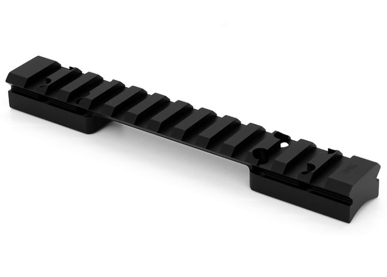 Warne 7675M Winchester Model 70 Mountain Tech Tactical Rail Black Anodized Short Action 0 MOA
