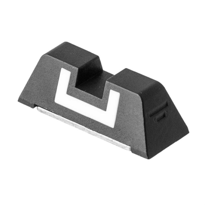 Glock, Model 42 Rear Sight, .380 Auto, Slim Polymer Fixed 6.1mm Rear Sight