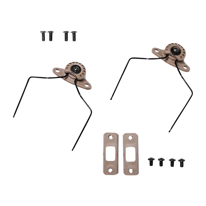 Unity Tactical MARK 2.0 Modular Attached Rail Kit Ops Core ARC Team Wendy EXFIL AMP Headset FDE