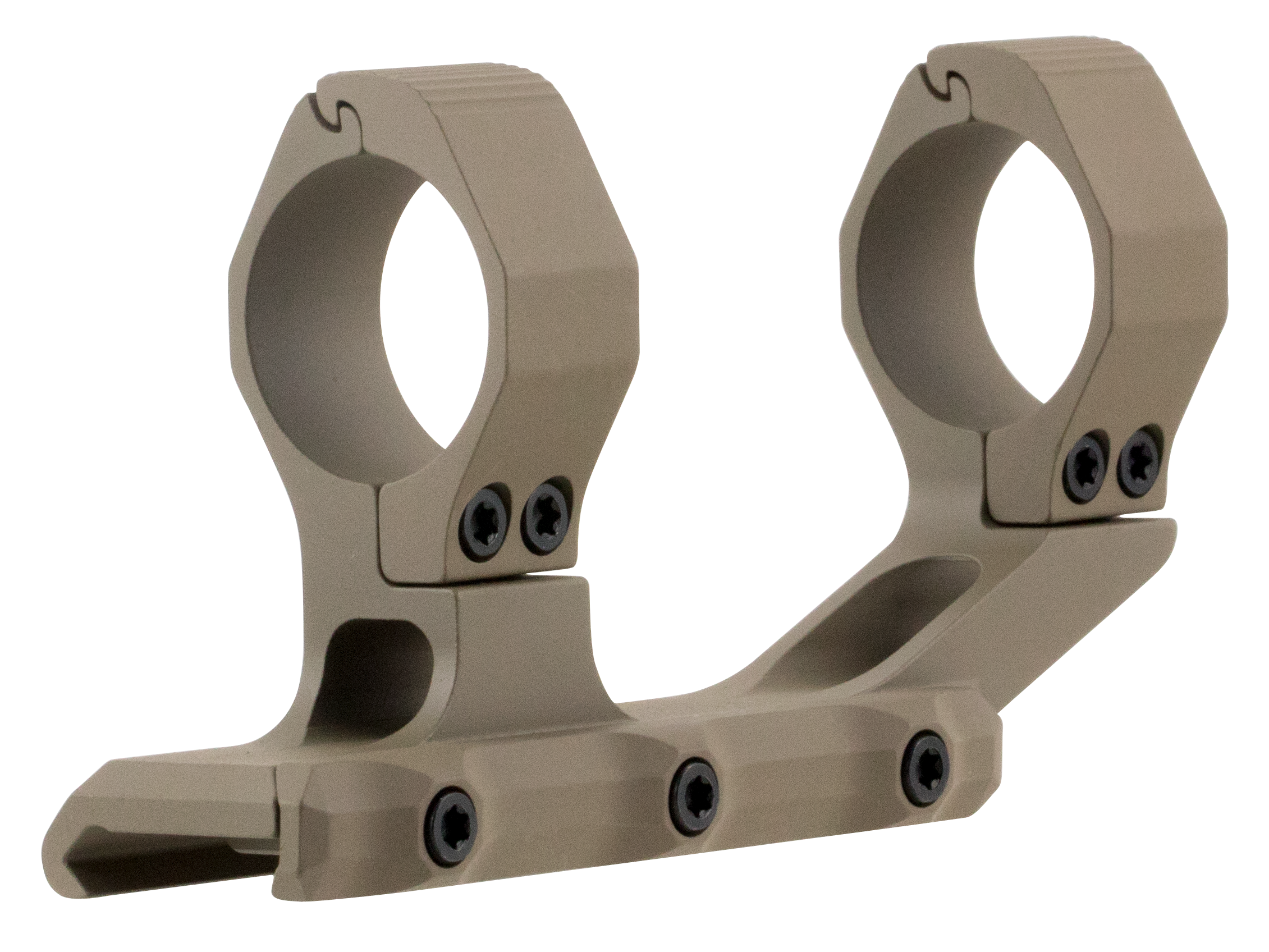 Aero Precision Ultralight Scope Mount Ring Combo Extended Cerakote Aluminum 1in Tube for AR-15
