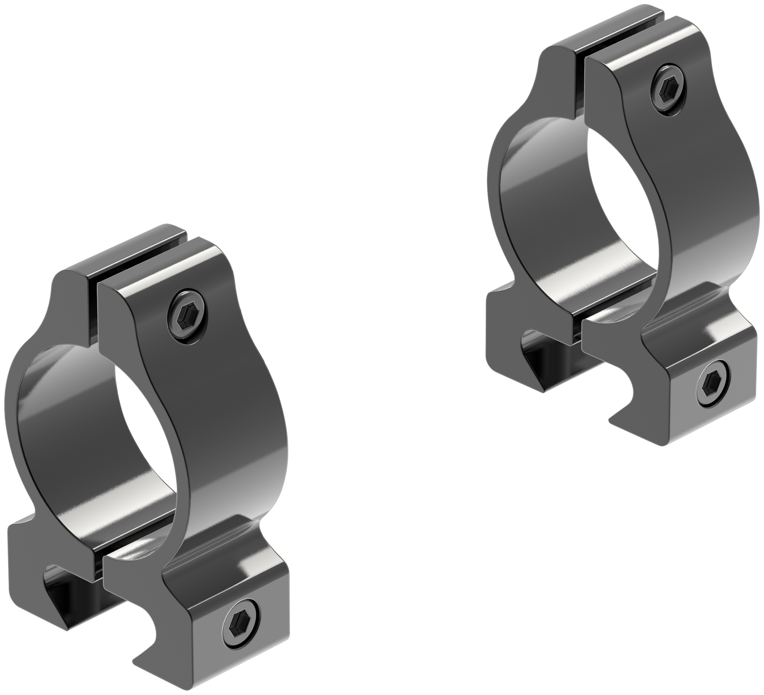 Leupold Rifleman 1 Inch Medium Gloss Ring Mount 3/8 Inch Dovetail Rails Fits 22 Rimfire 11mm 13mm