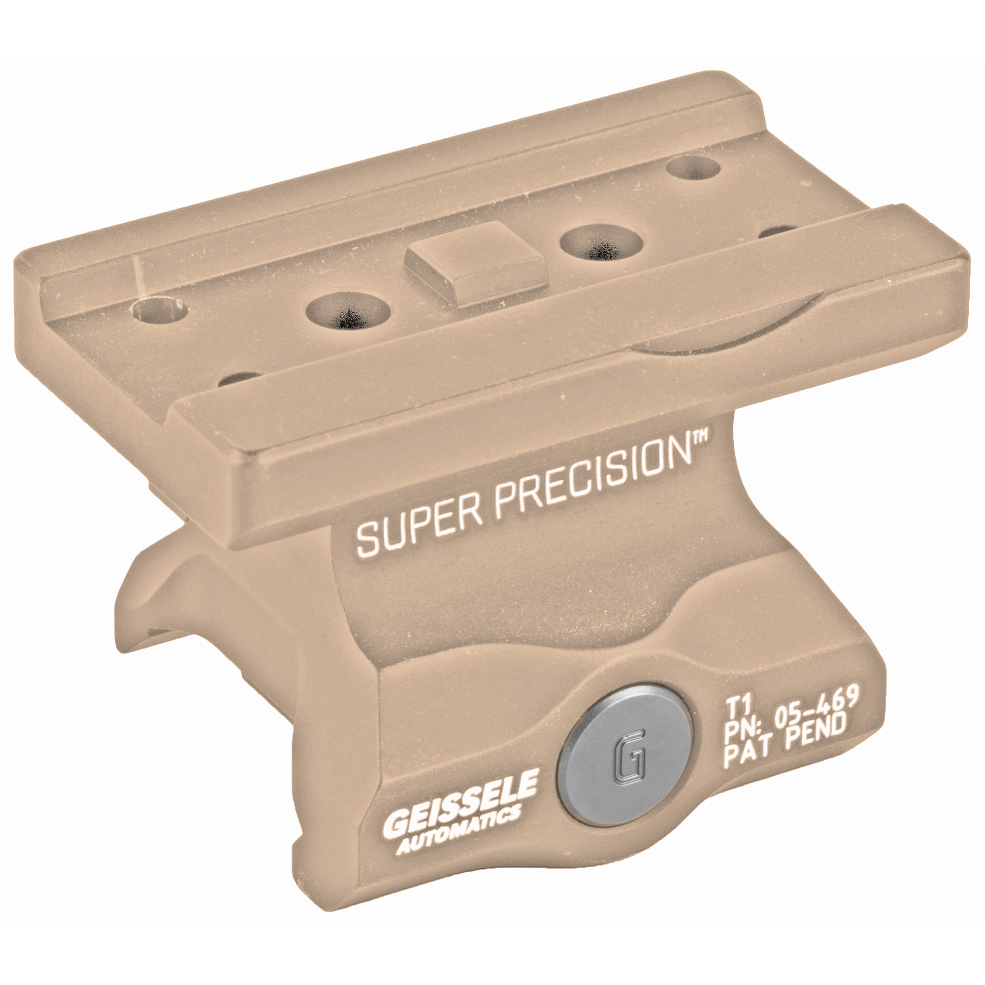 Geissele Super Precision Mount Aimpoint T1 Lower One Third Co Witness Desert Tan