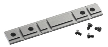 Ruger 90226 Scope Base Adapter Silver Aluminum Fits Ruger 10/22 96/22 Tip-Off Weaver