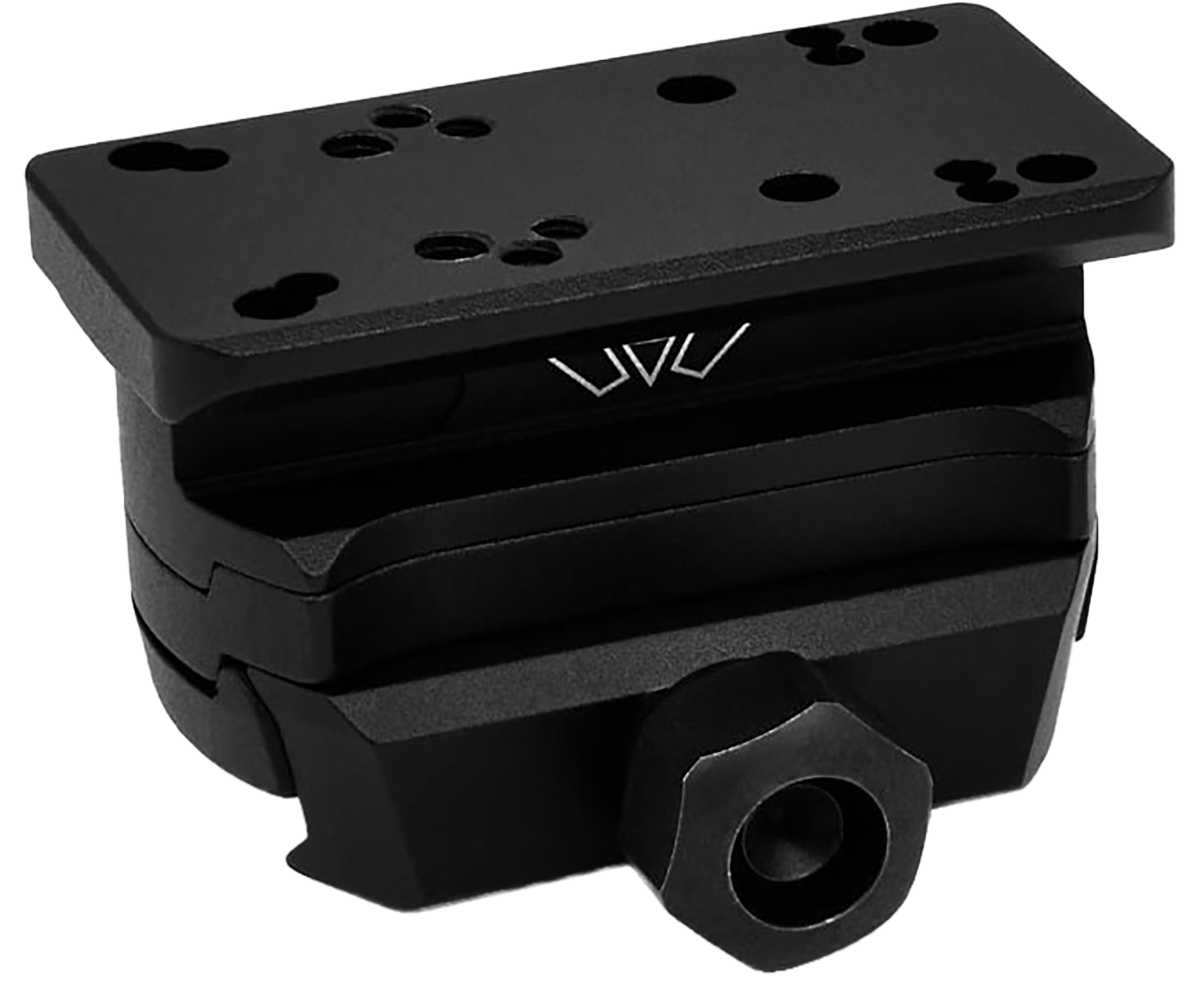 Warne 6104M Red Dot Riser Holosun AEMS Picatinny Mount