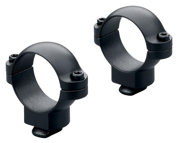 Leupold 2Piece Dual Dovetail Rings 1 Inch Medium Matte Steel for 11mm 13mm and 3 8 inch Rails
