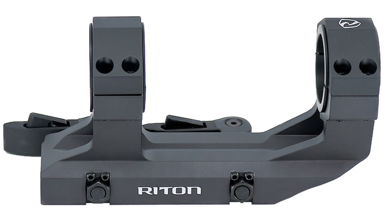 Riton Optics X301QD Precision QD Scope Mount Ring Combo for 30mm and 1in Tubes Picatinny Weaver