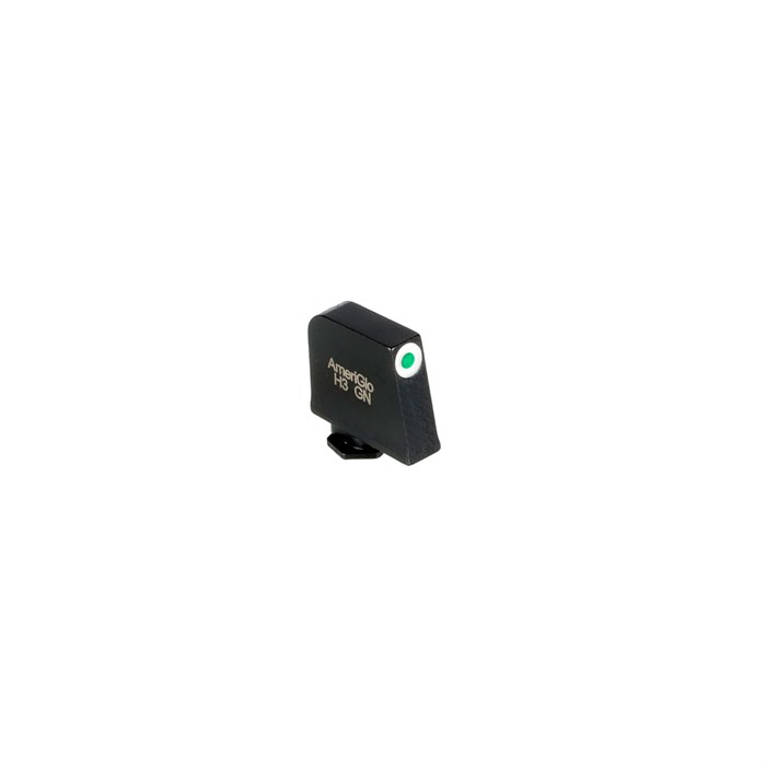 AmeriGlo 4XL Tritium Night Sight Set Glock Green White Front