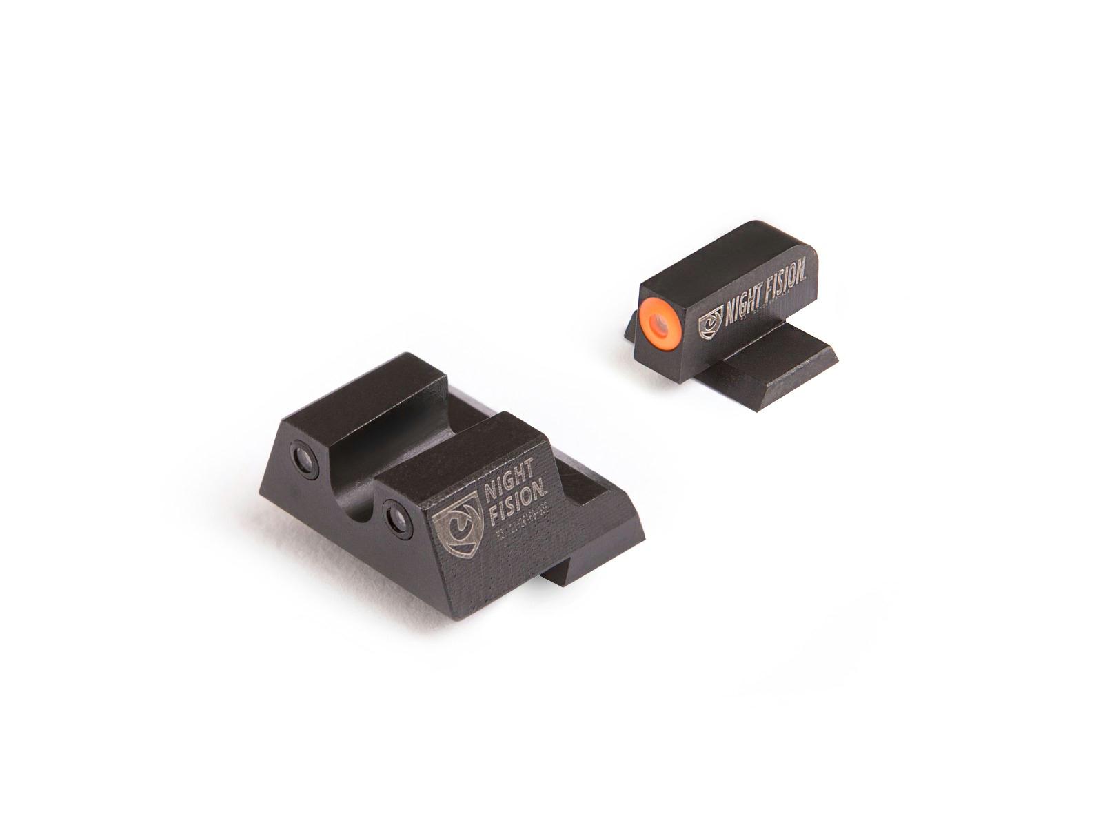Night Fision Canik Tritium Night Sight Orange Front U-Notch Rear