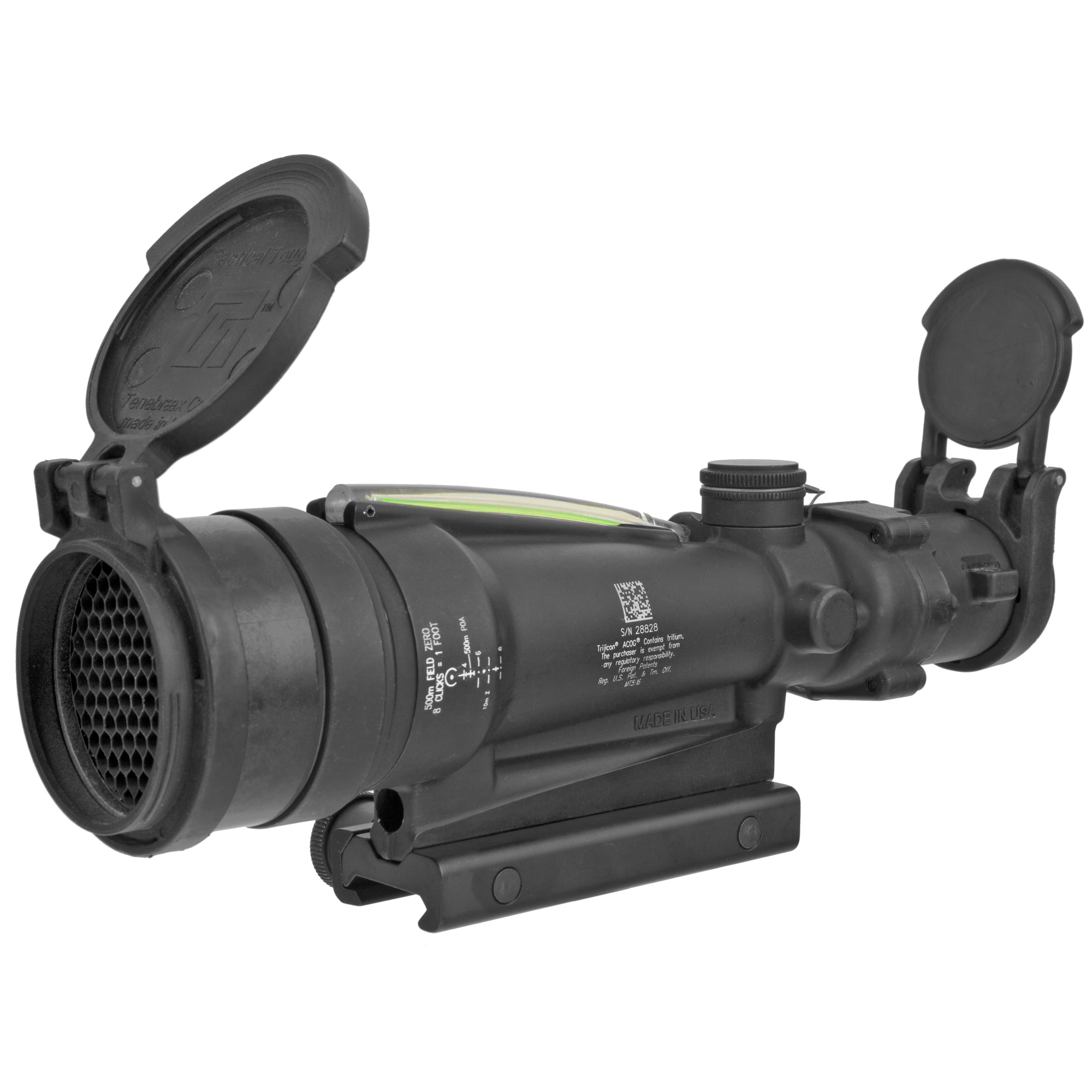 Trijicon ACOG 3.5x35 Riflescope with TA51 Mount M249 Reticle