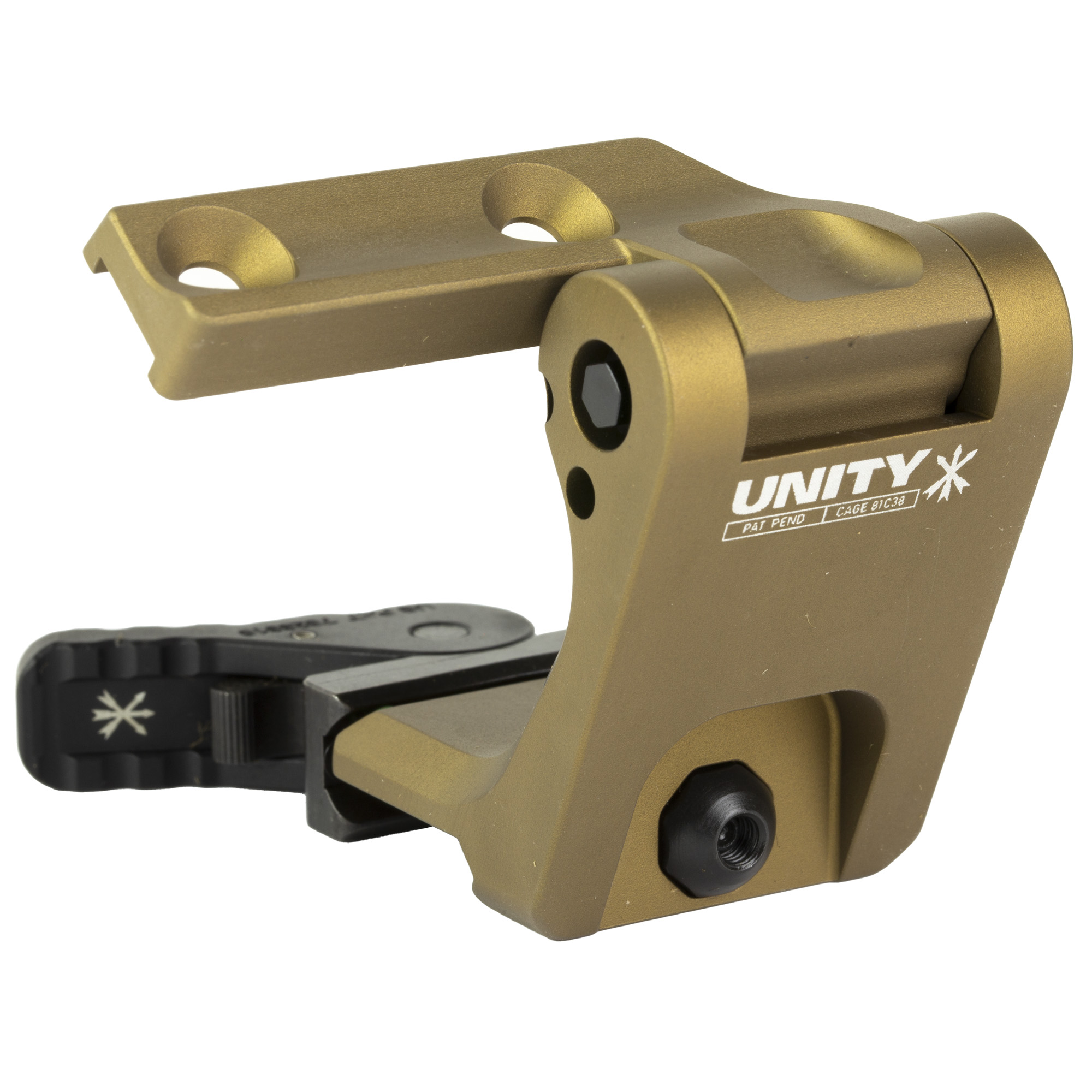 Unity Tactical FAST FTC PA Magnifier Mount FDE Anodized for Primary Arms Magnifier MicroMagnifier