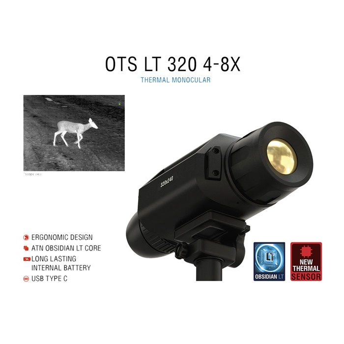 Atn Ots Lt 320 Thermal 4-8x 320x240 60 Hz
