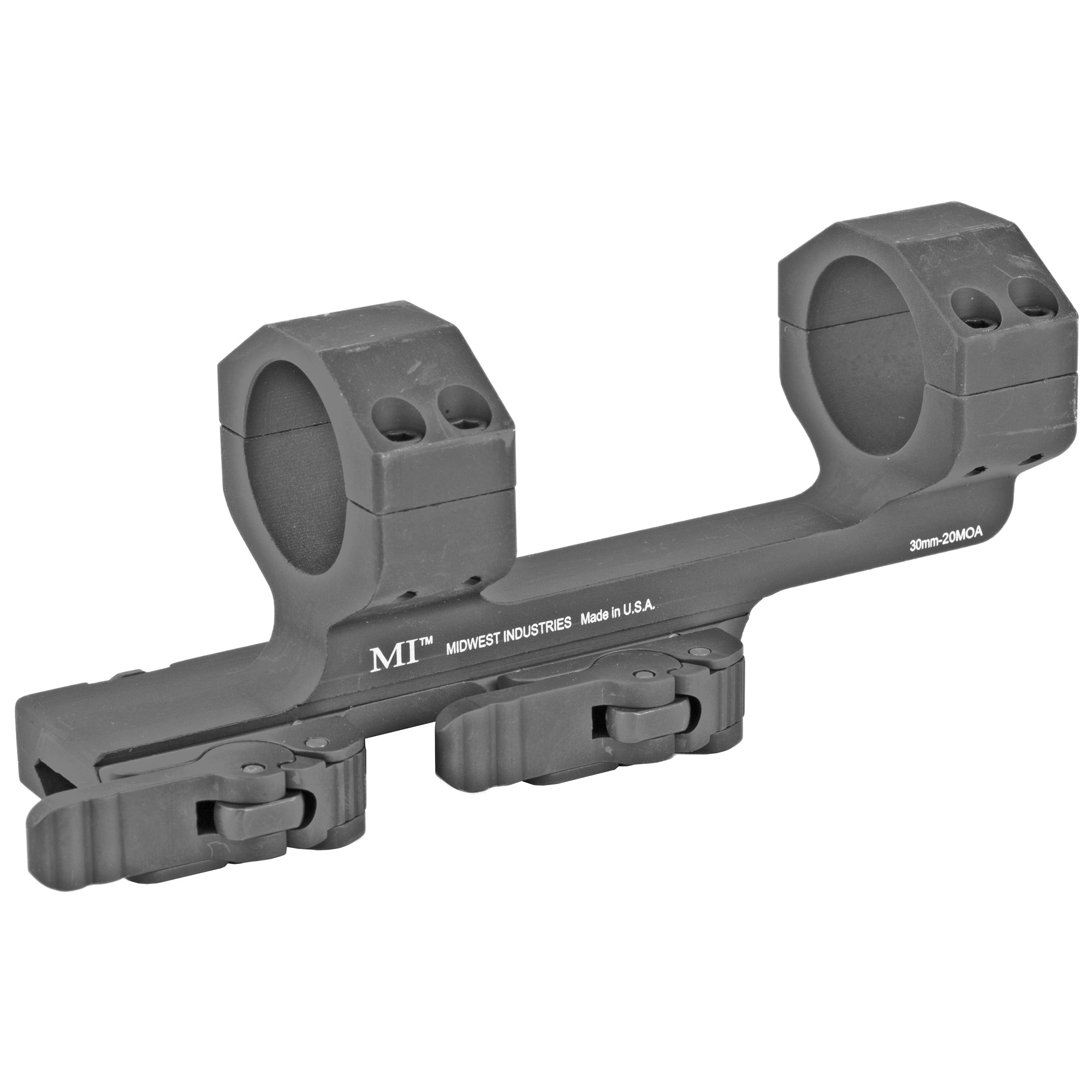 Midwest Industries 30mm Qd Optic Mount 20MoA Elevation 1.4in Offset 50mm Objective