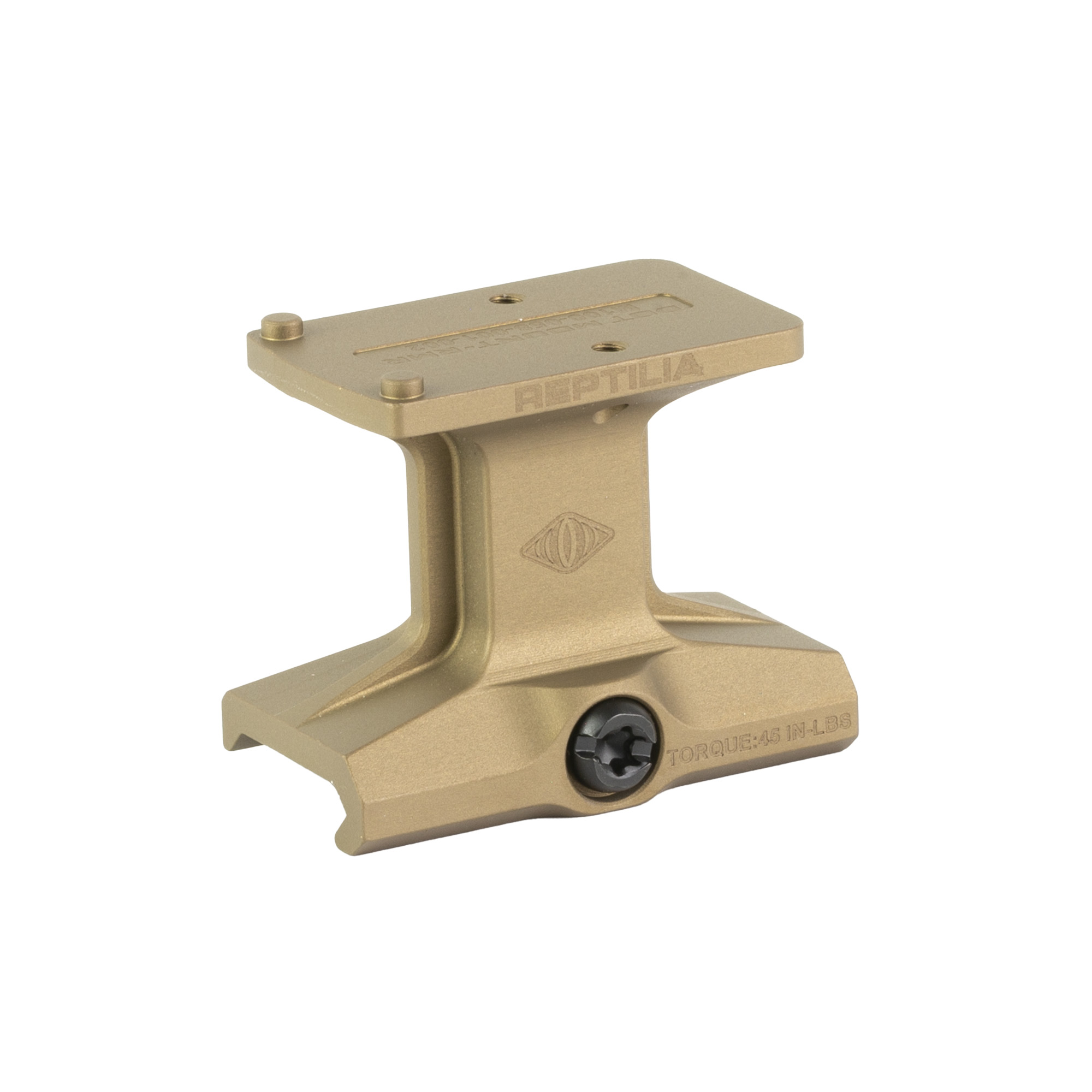 Reptilia Dot Mount 1.93 Inch Rmr Fde Picatinny Optic Mount Trijicon Rmr