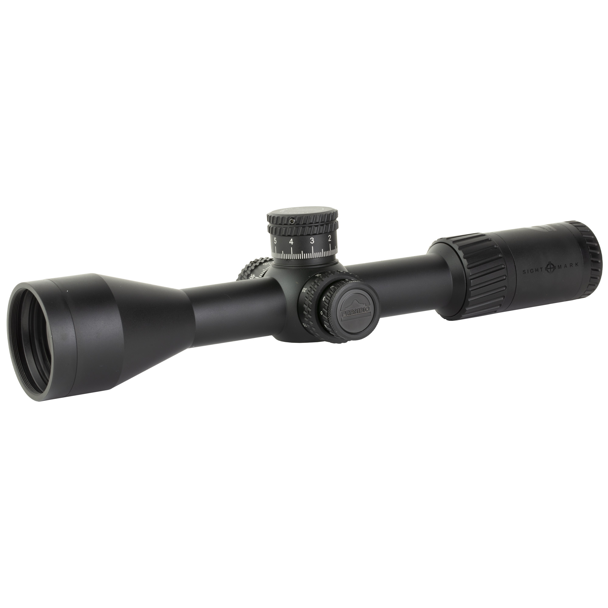 Sightmark Presidio 3-18x50 Rifle Scope FFP LR2 Illuminated MRAD Reticle for AR and Bolt-Action