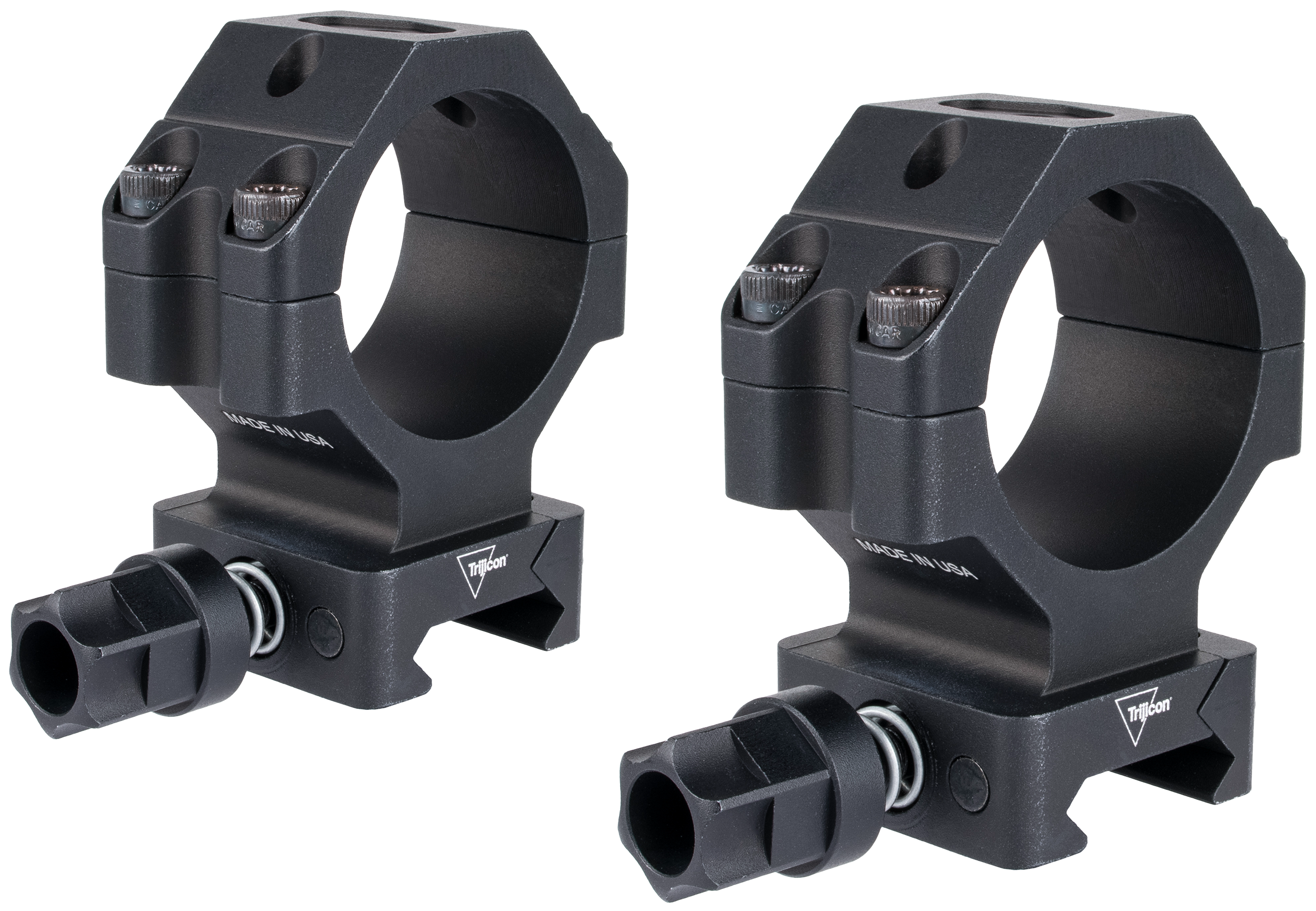 Trijicon 30mm Scope Rings with QLOC Technology High for Picatinny Rails