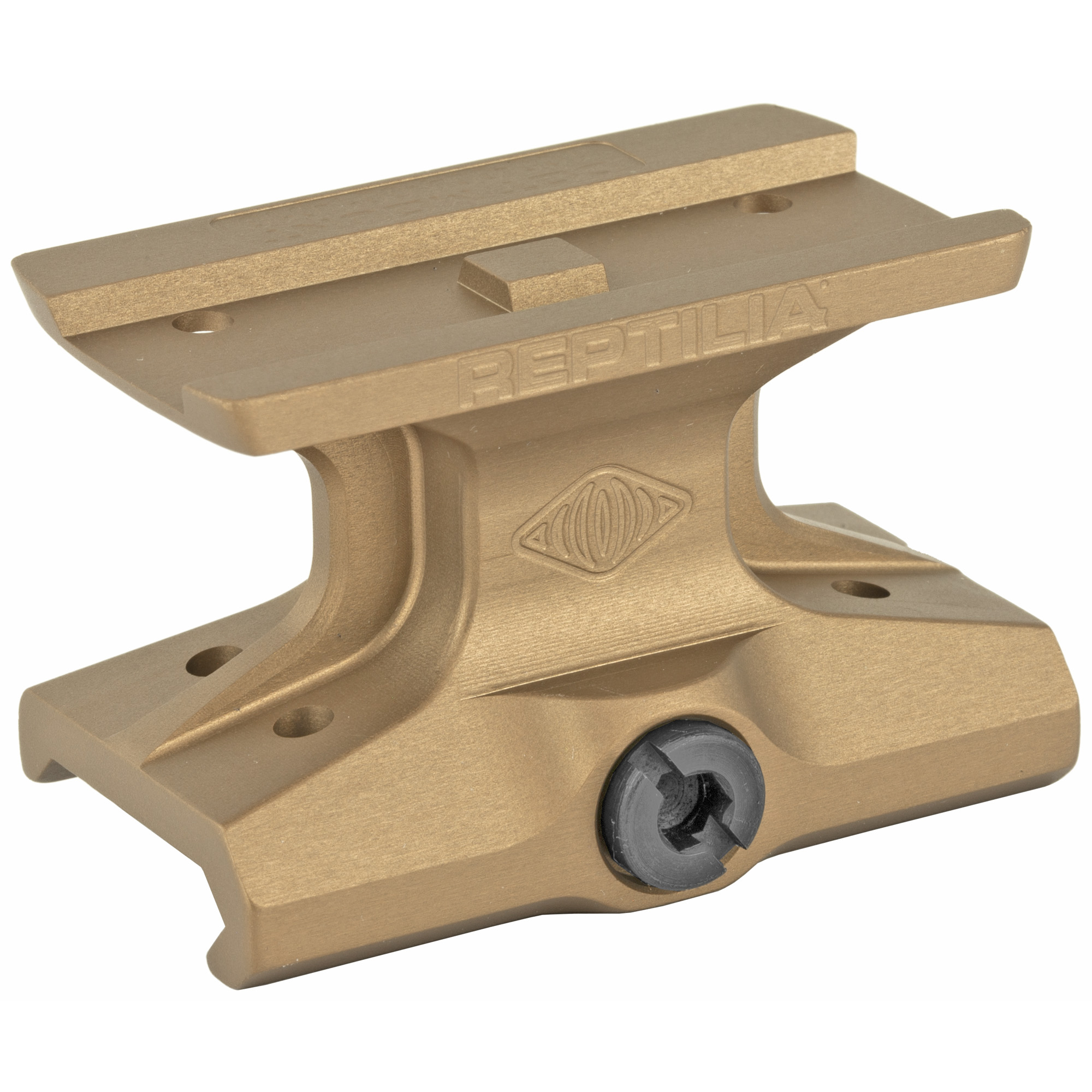 Reptilia Dot Mount 100-024 Flat Dark Earth Anodized Lower 1 Third Co Witness Aimpoint Micro Picatinny