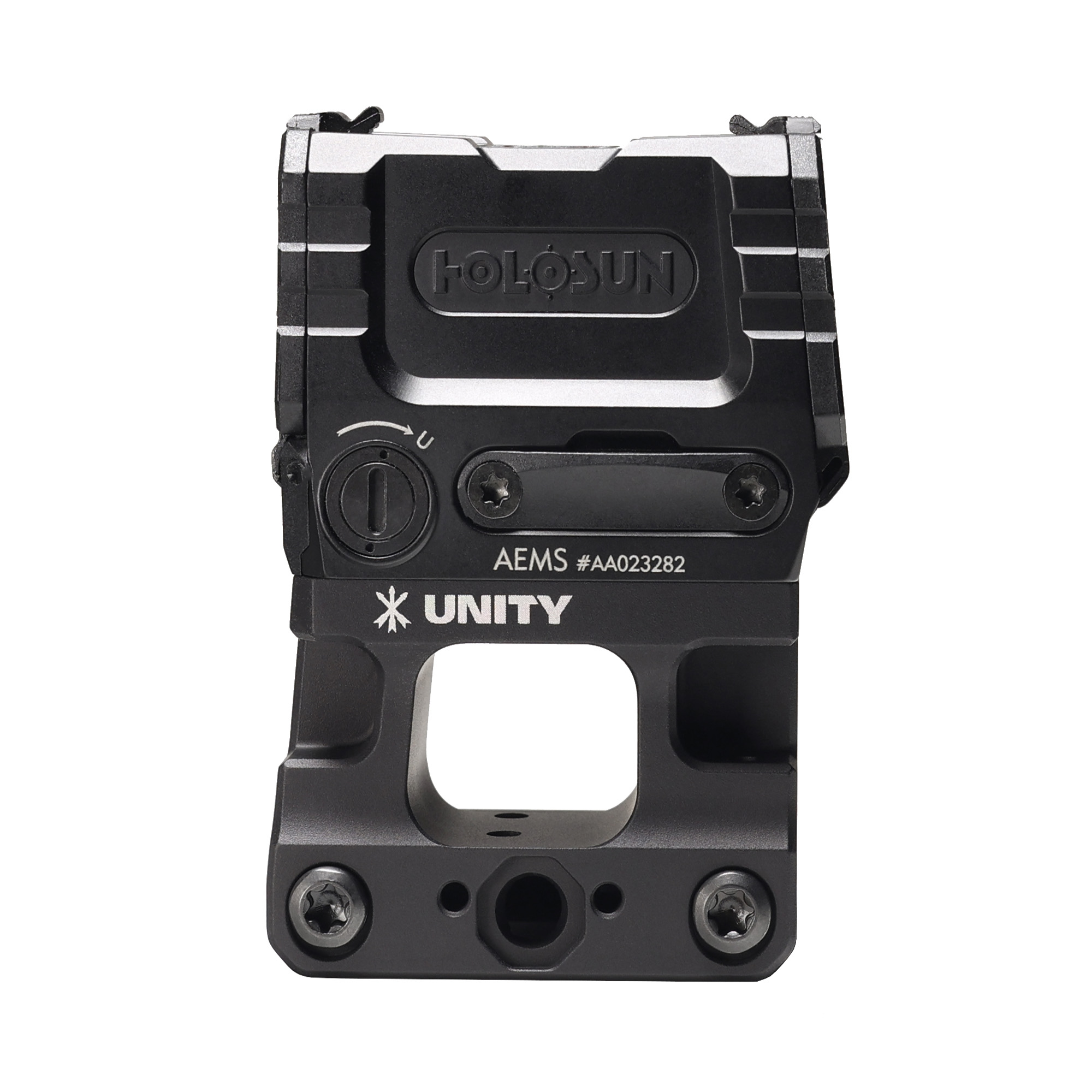 Unity Tactical FAST AEMS Anodized Optic Mount for Holosun AEMS