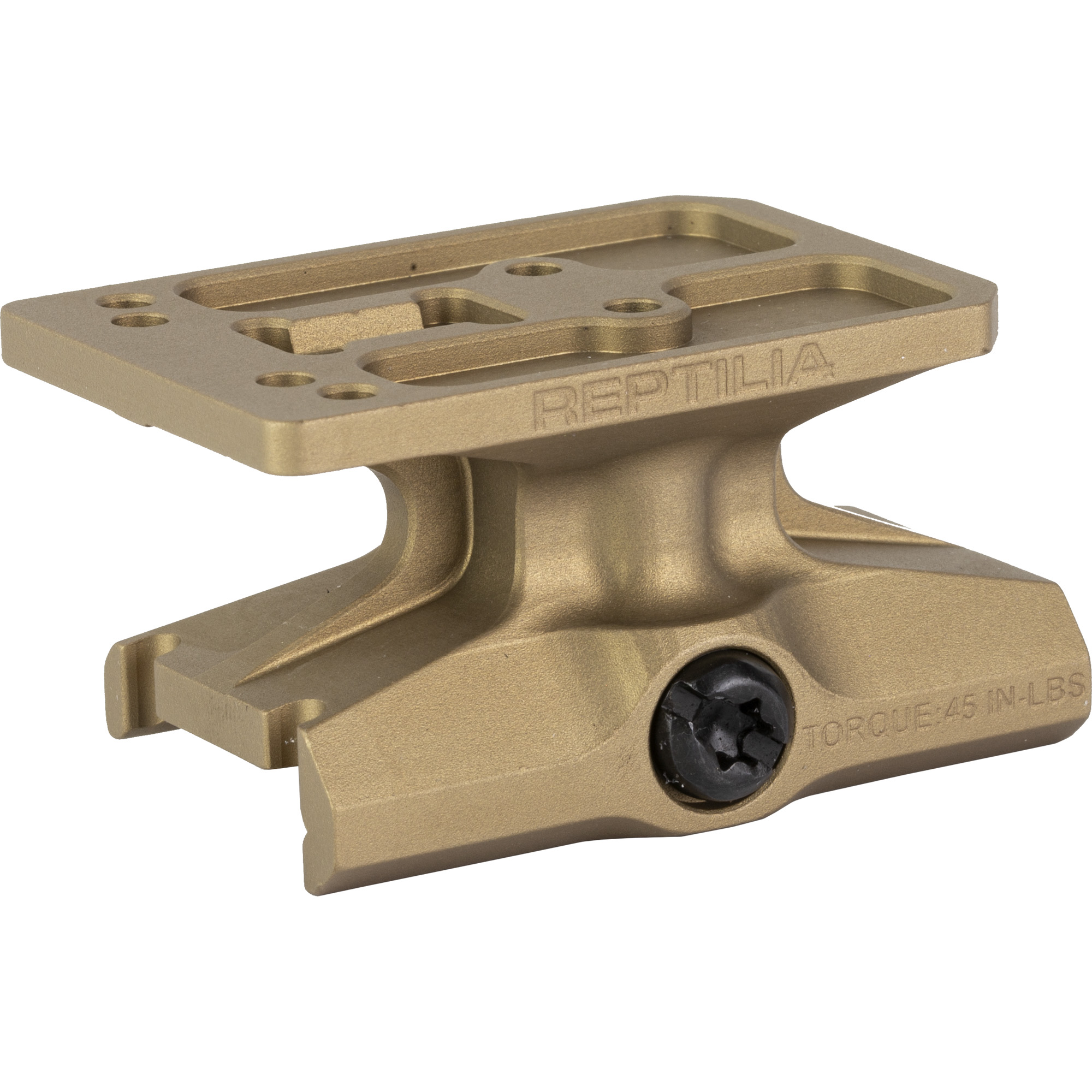 Reptilia Dot Mount 1.93" Height for Holosun AEMS Picatinny Anodized Flat Dark Earth