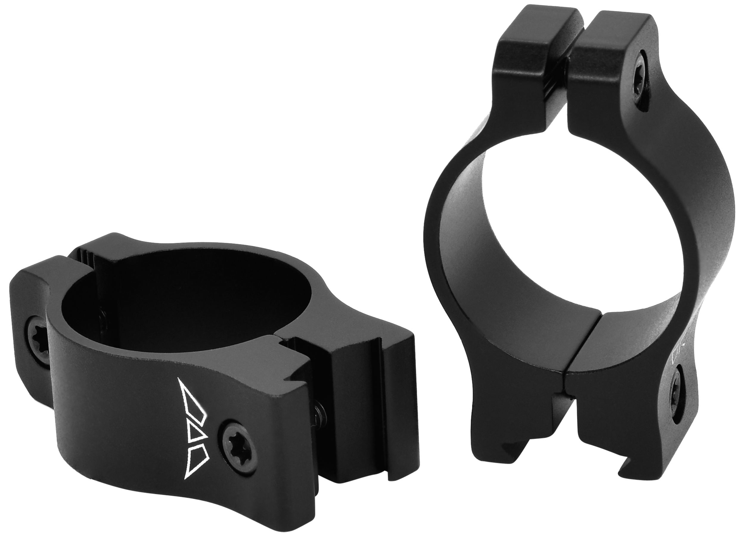 Warne V420M Rimfire Rings 1in Low 0 MOA Vapor Matte