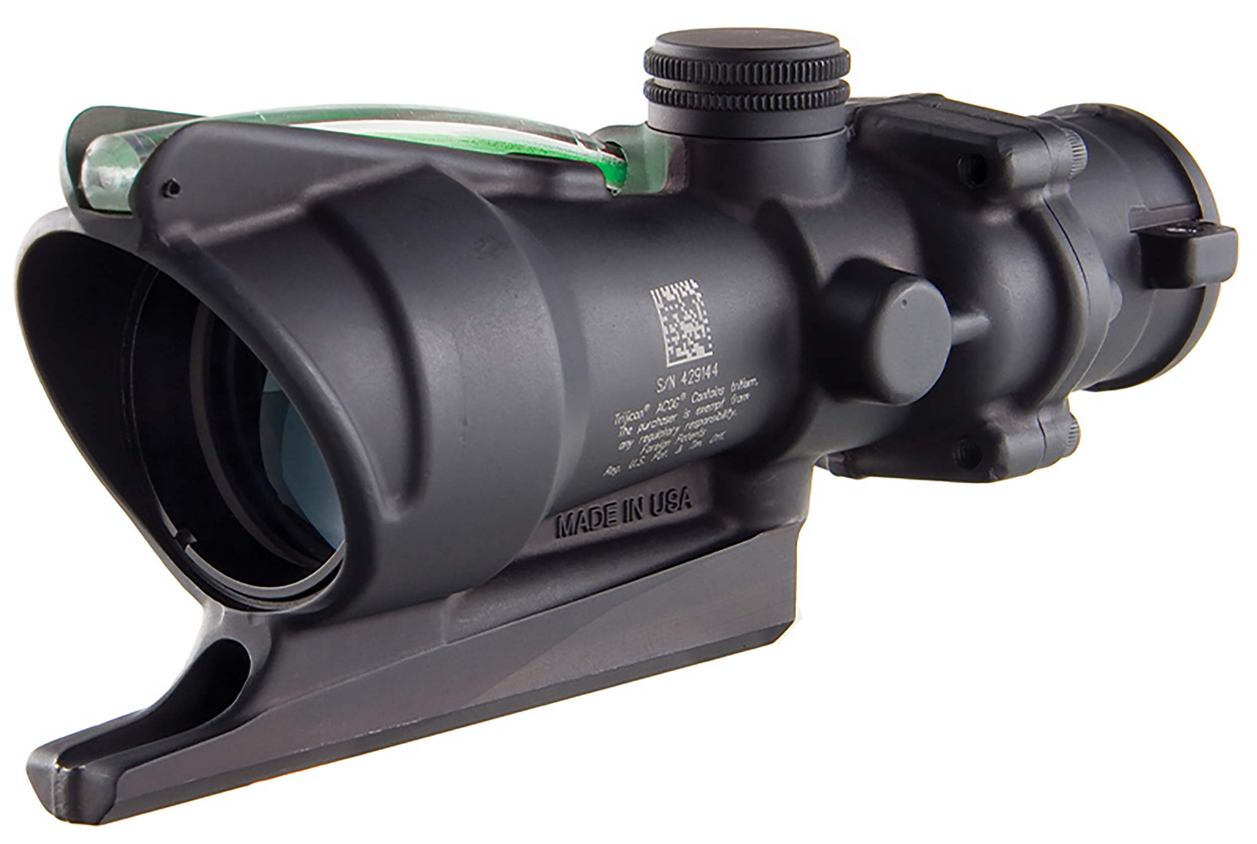 Trijicon ACOG 4x Circle Dot Reticle 32mm Objective 1in Mount for 22/556 BDC