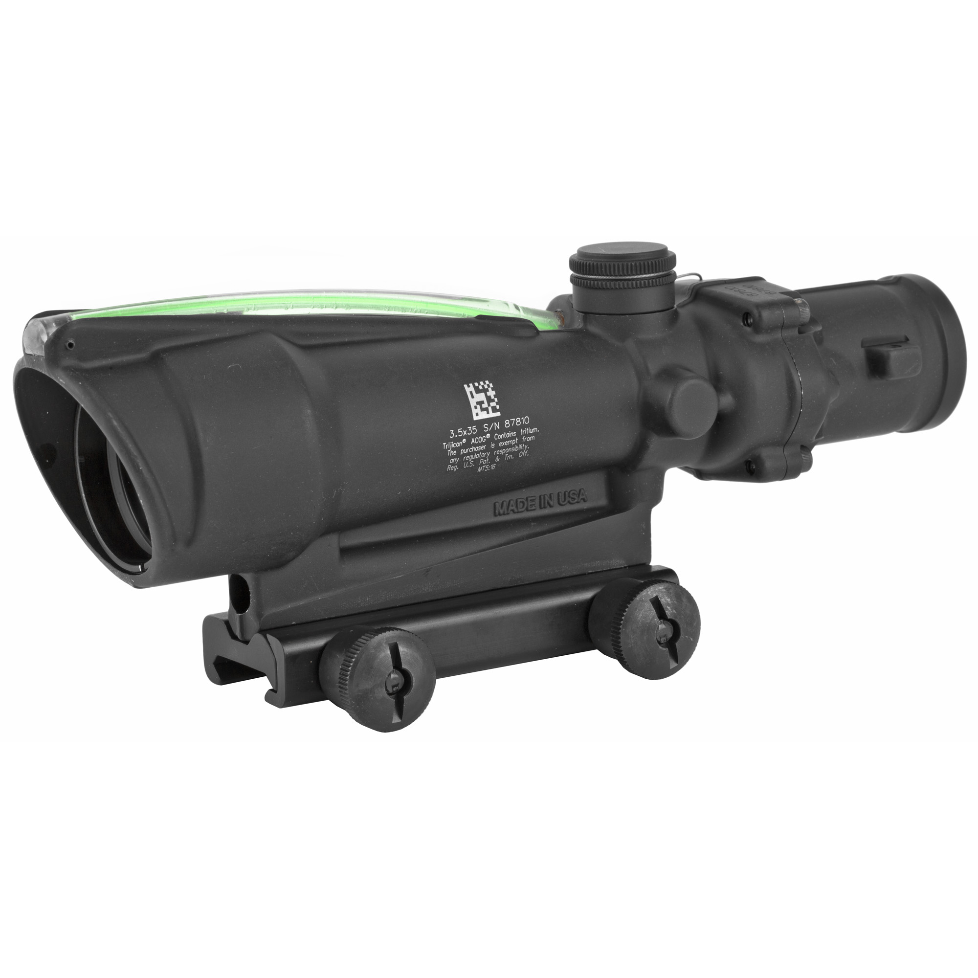 Trijicon ACOG 3.5x35 Green Chevron BDC .223/5.56 Picatinny TA51 Mount
